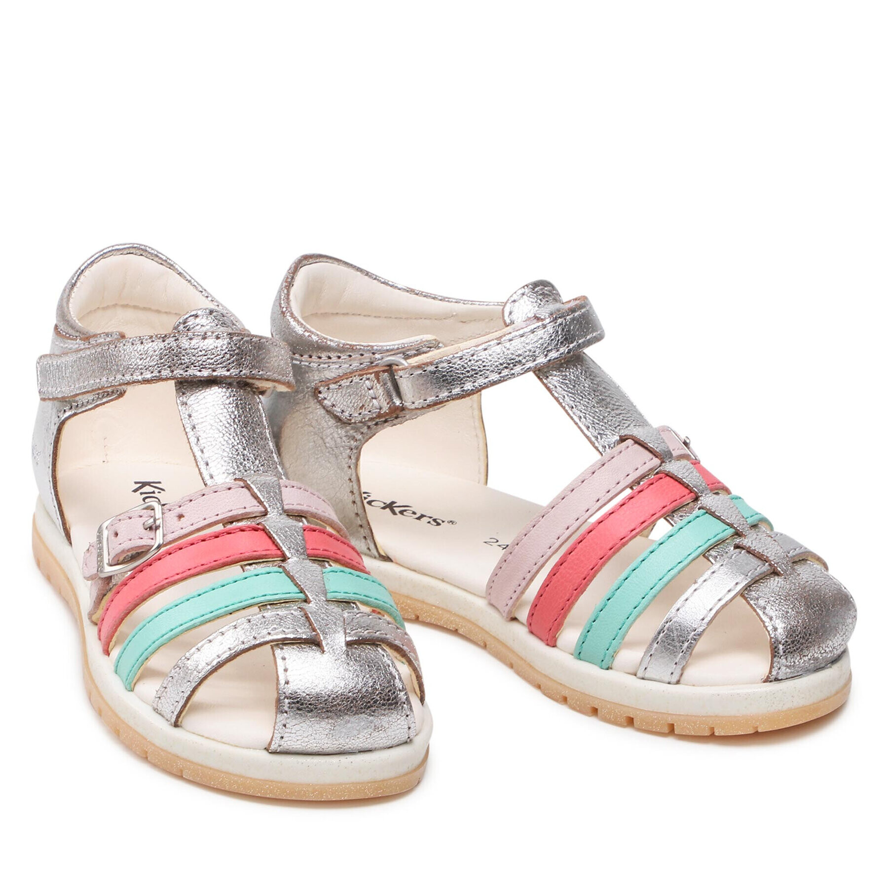 Kickers Сандали Gyana 894671-10-161 Цветен - Pepit.bg