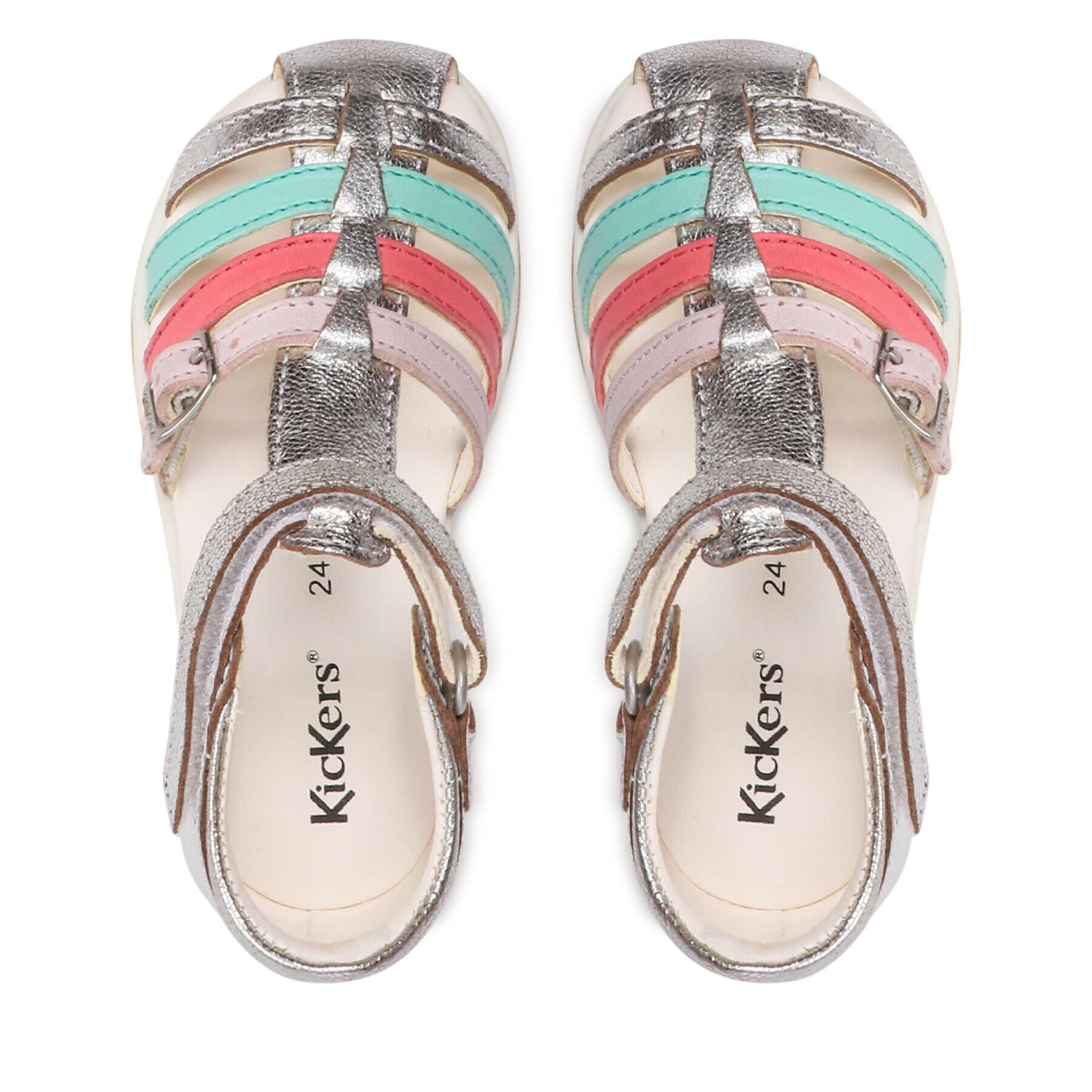 Kickers Сандали Gyana 894671-10-161 Цветен - Pepit.bg