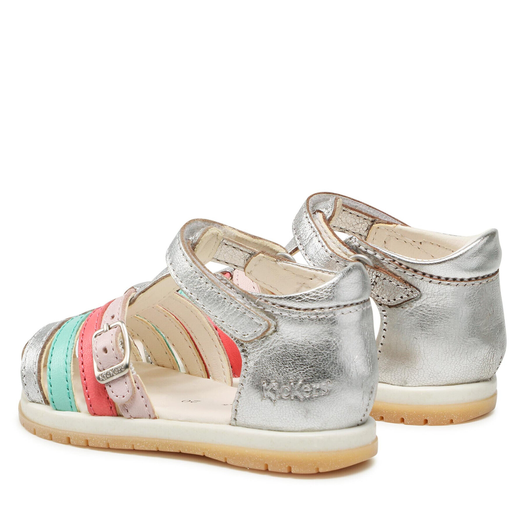 Kickers Сандали Gyana 894671-10 M Сребрист - Pepit.bg