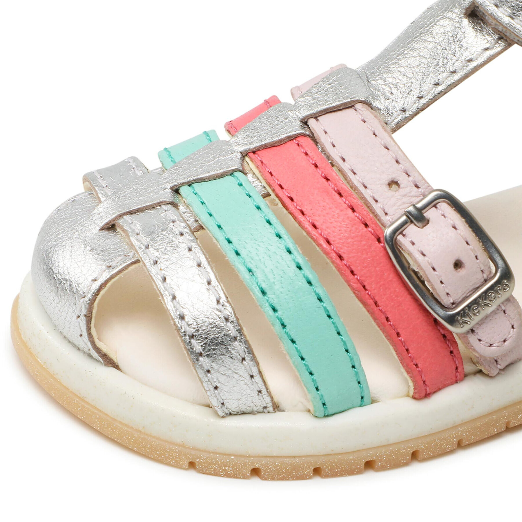 Kickers Сандали Gyana 894671-10 M Сребрист - Pepit.bg