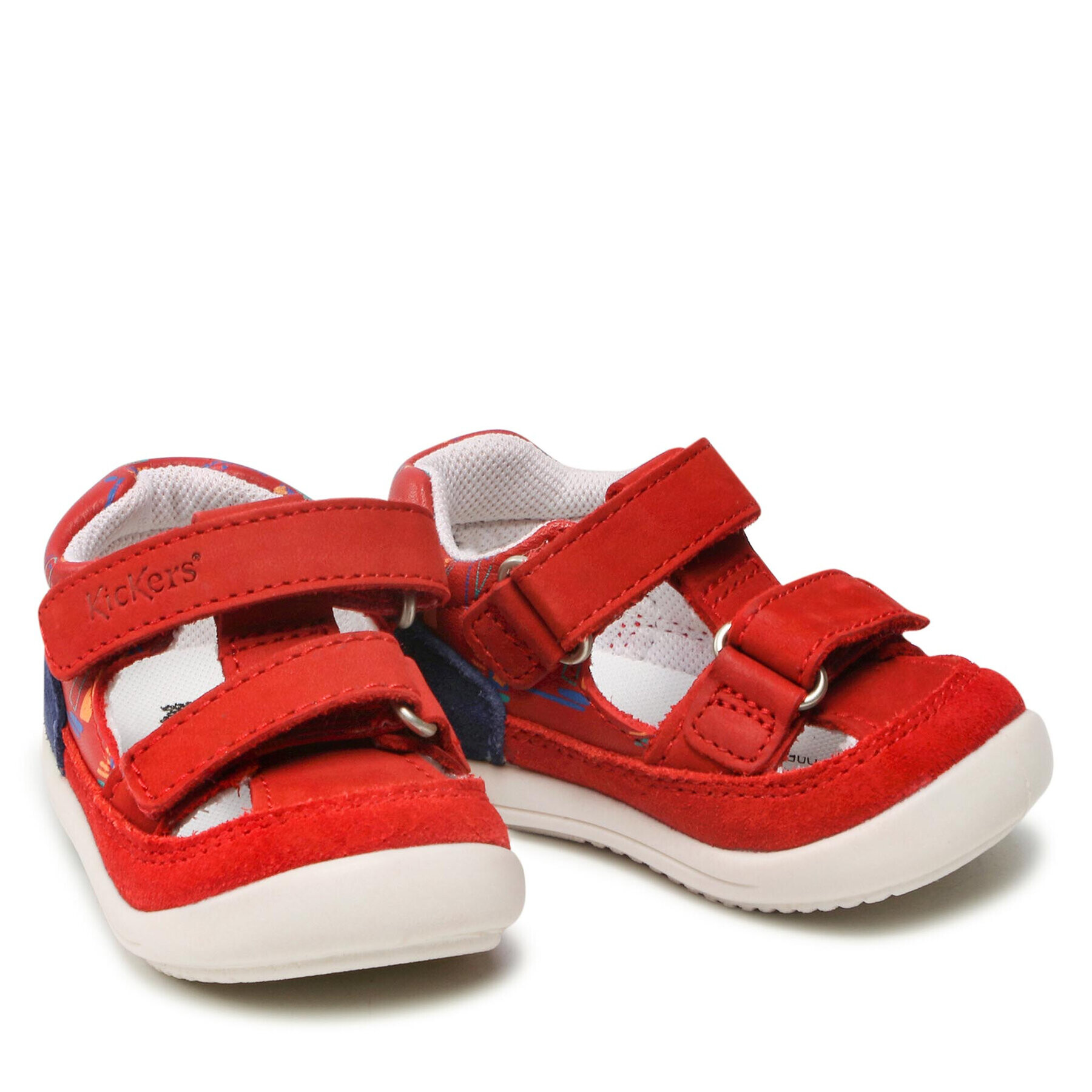 Kickers Сандали Kid 692396-10 M Червен - Pepit.bg