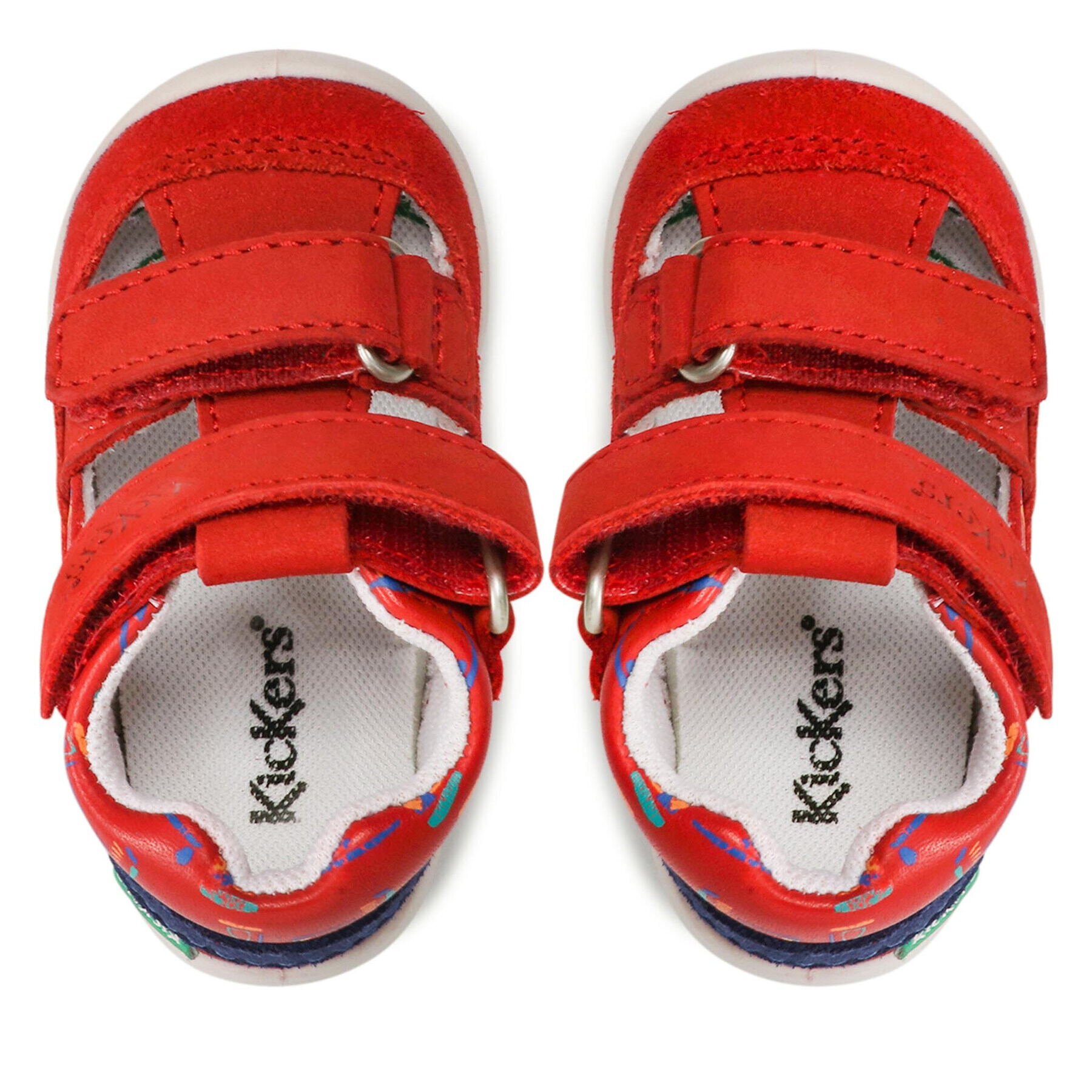 Kickers Сандали Kid 692396-10 M Червен - Pepit.bg