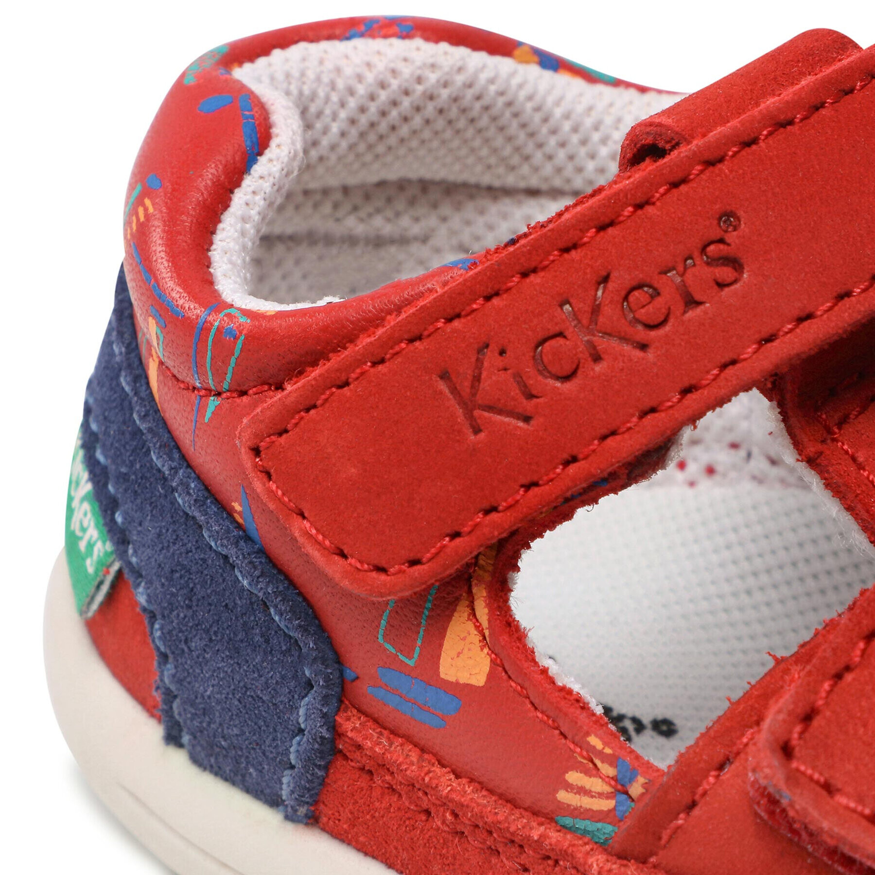 Kickers Сандали Kid 692396-10 M Червен - Pepit.bg