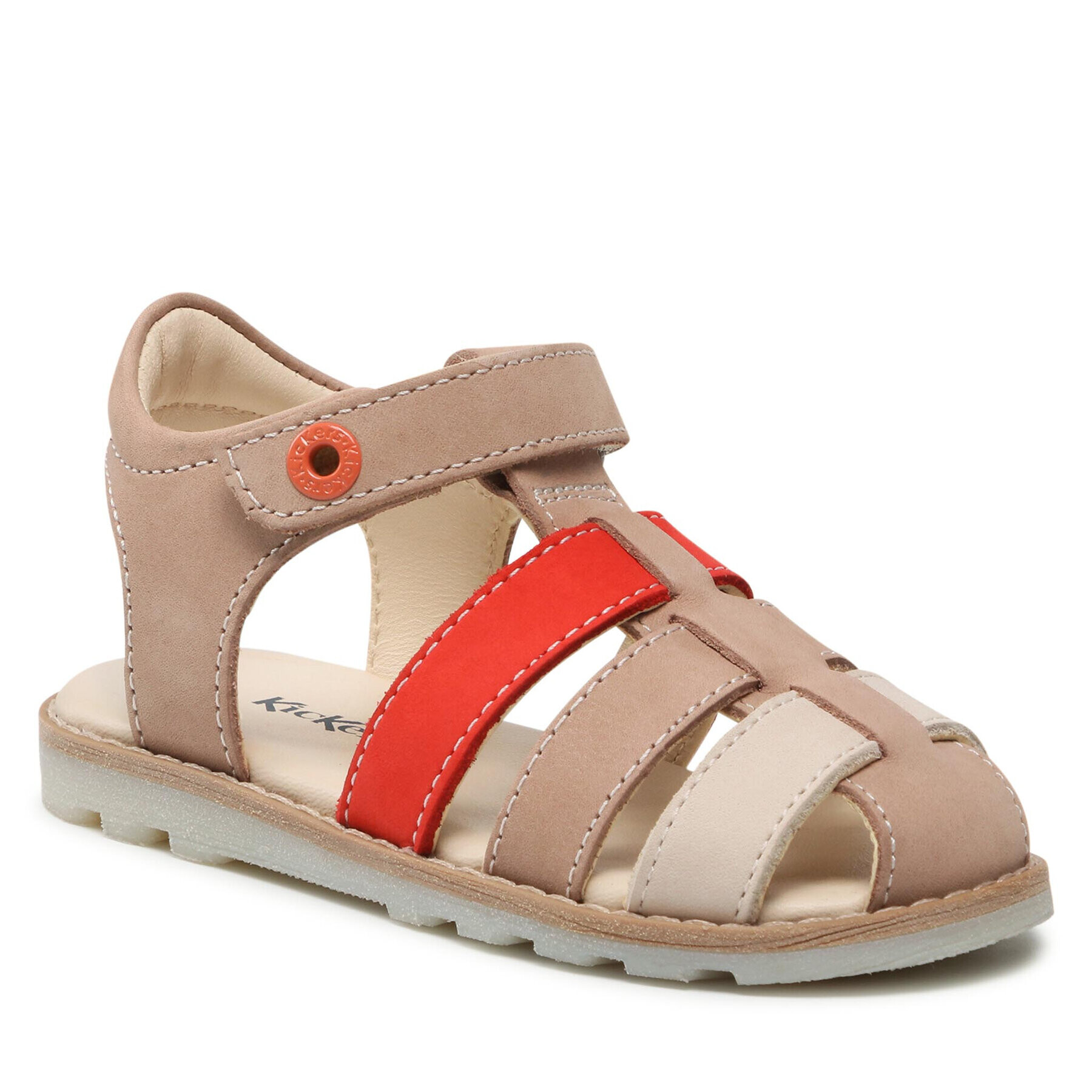 Kickers Сандали Nonosti 895190-10 S Бежов - Pepit.bg