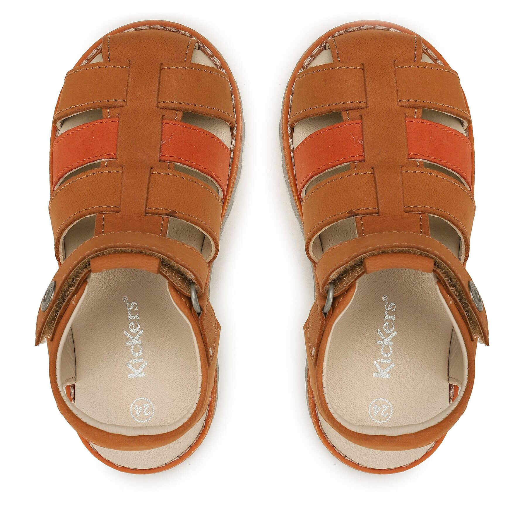 Kickers Сандали Nonosti 895195-10 S Кафяв - Pepit.bg