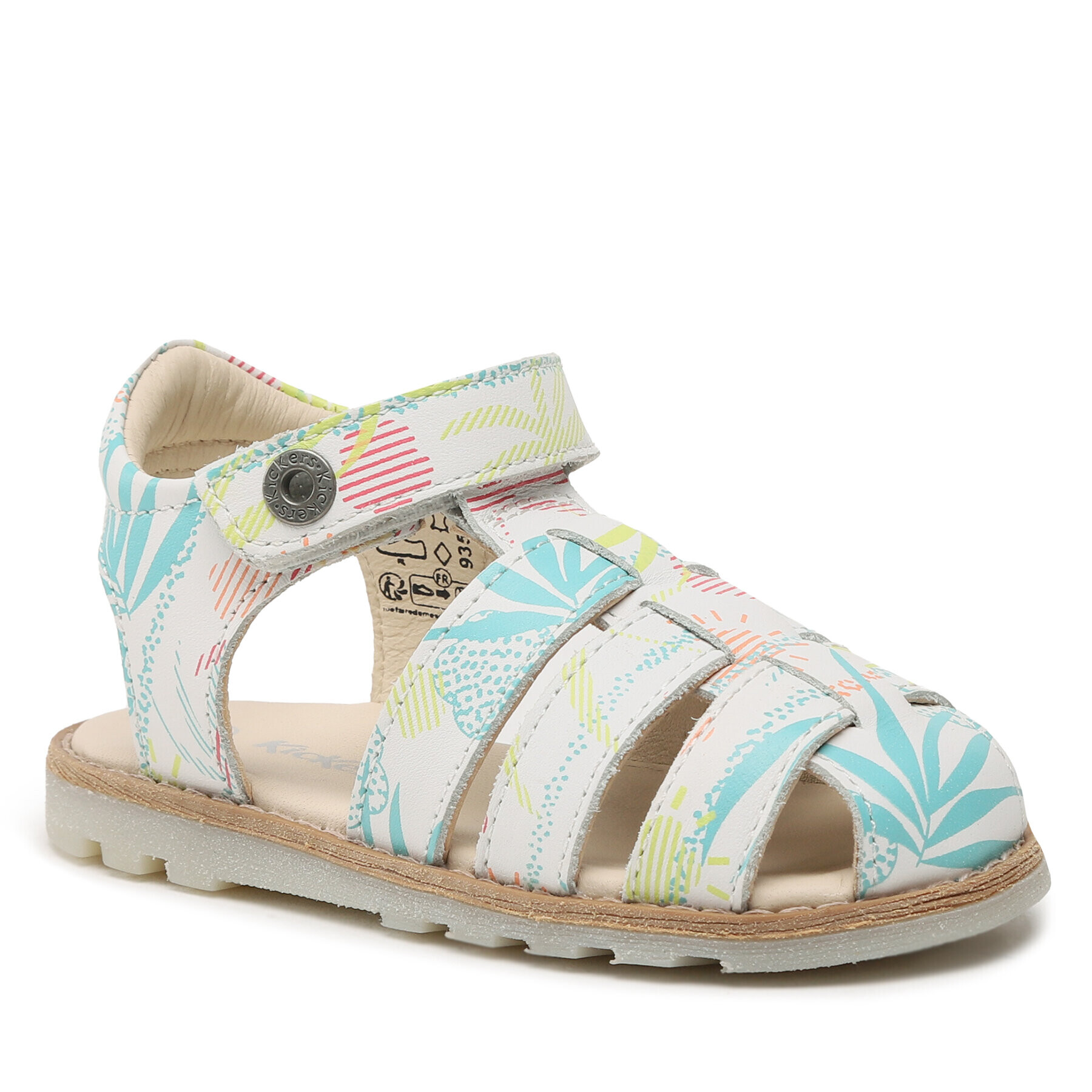 Kickers Сандали Nonosti 895196-10 S Бял - Pepit.bg