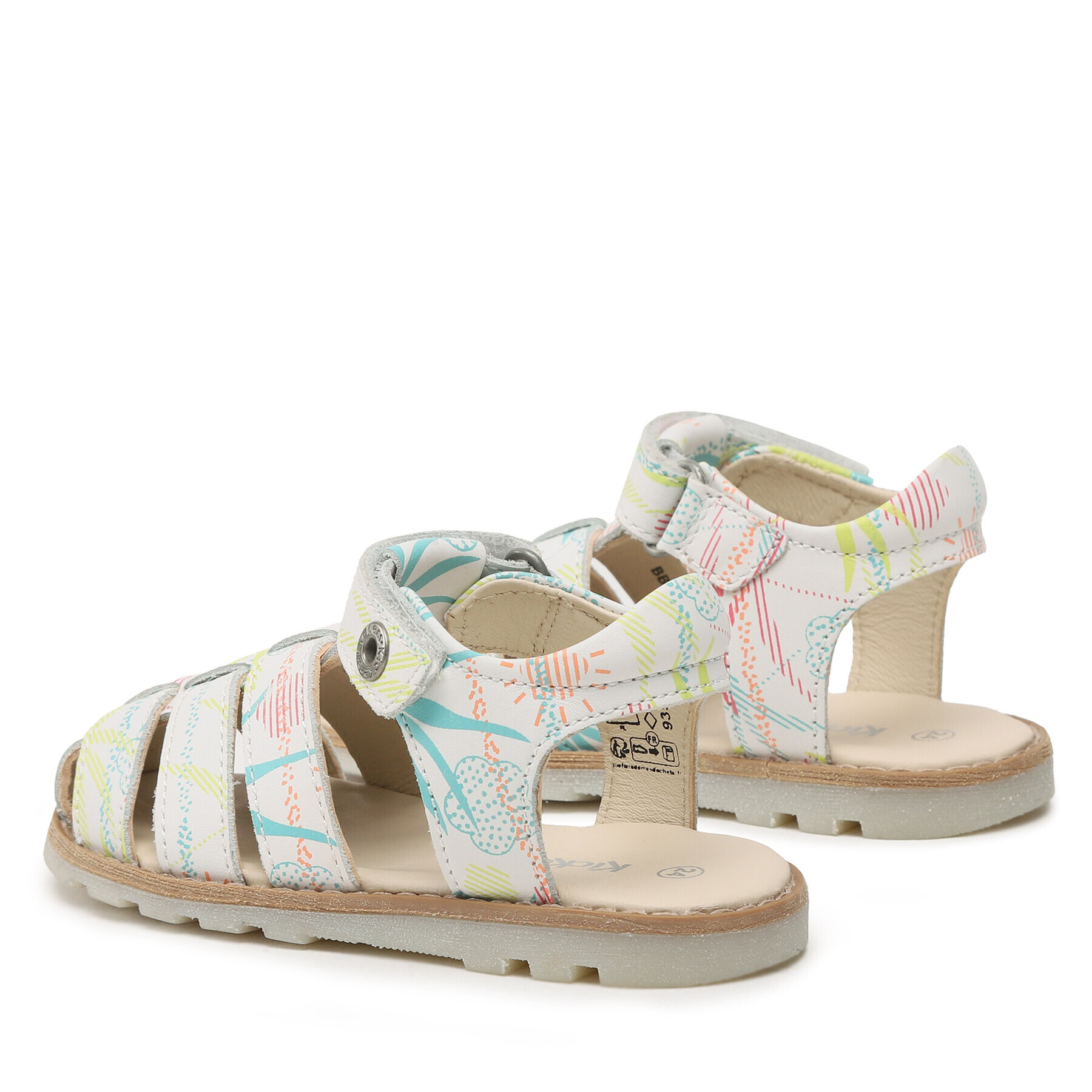 Kickers Сандали Nonosti 895196-10 S Бял - Pepit.bg