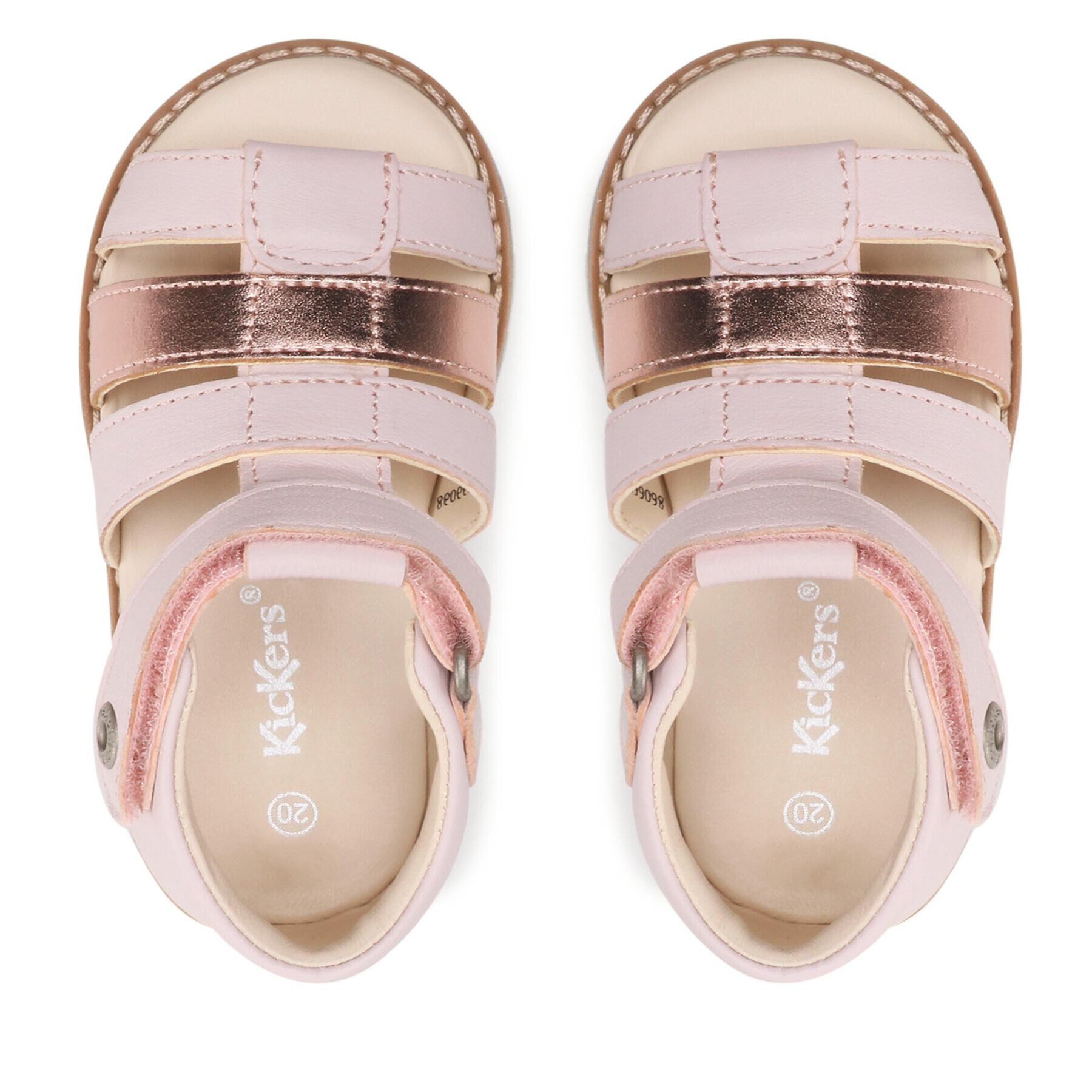 Kickers Сандали Noopi 860663-10 M Розов - Pepit.bg