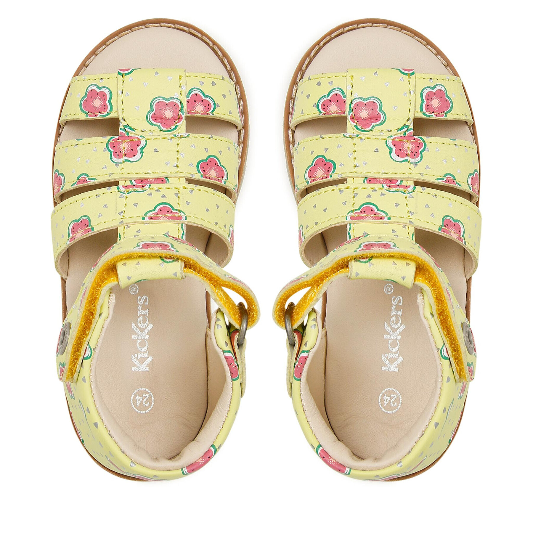 Kickers Сандали Noopi 860664-10 S Жълт - Pepit.bg