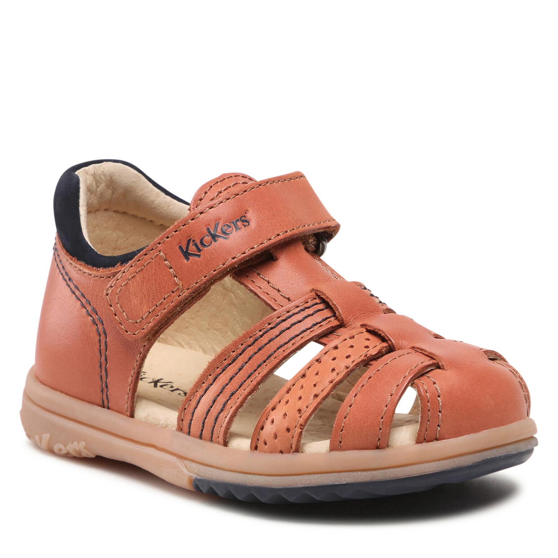 Kickers Сандали Platiback 544884-10 Кафяв - Pepit.bg