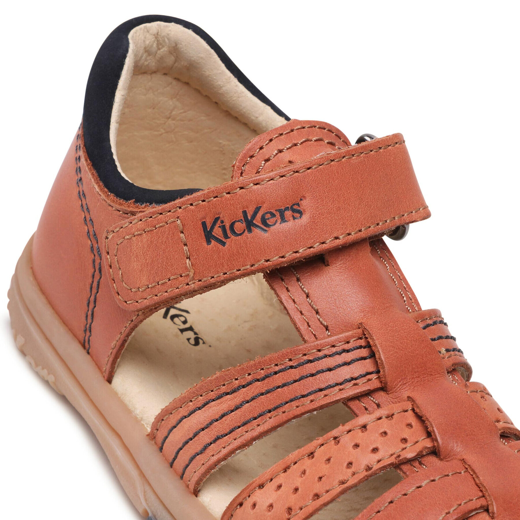 Kickers Сандали Platiback 544884-10 Кафяв - Pepit.bg
