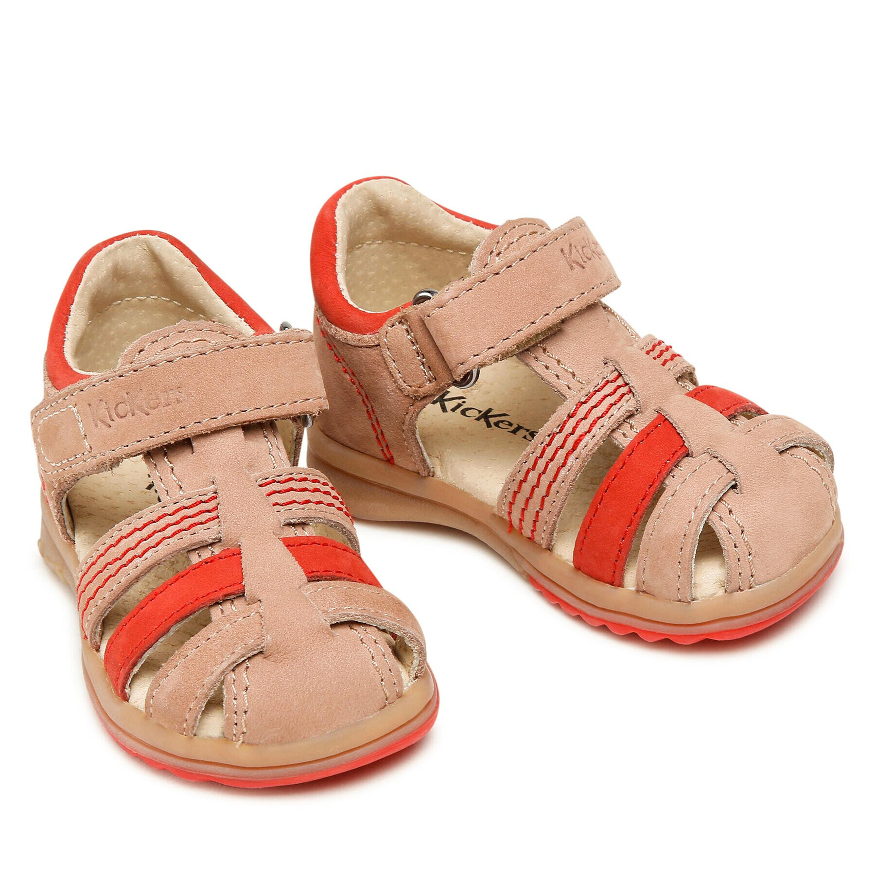 Kickers Сандали Platiback 544886-10 M Кафяв - Pepit.bg