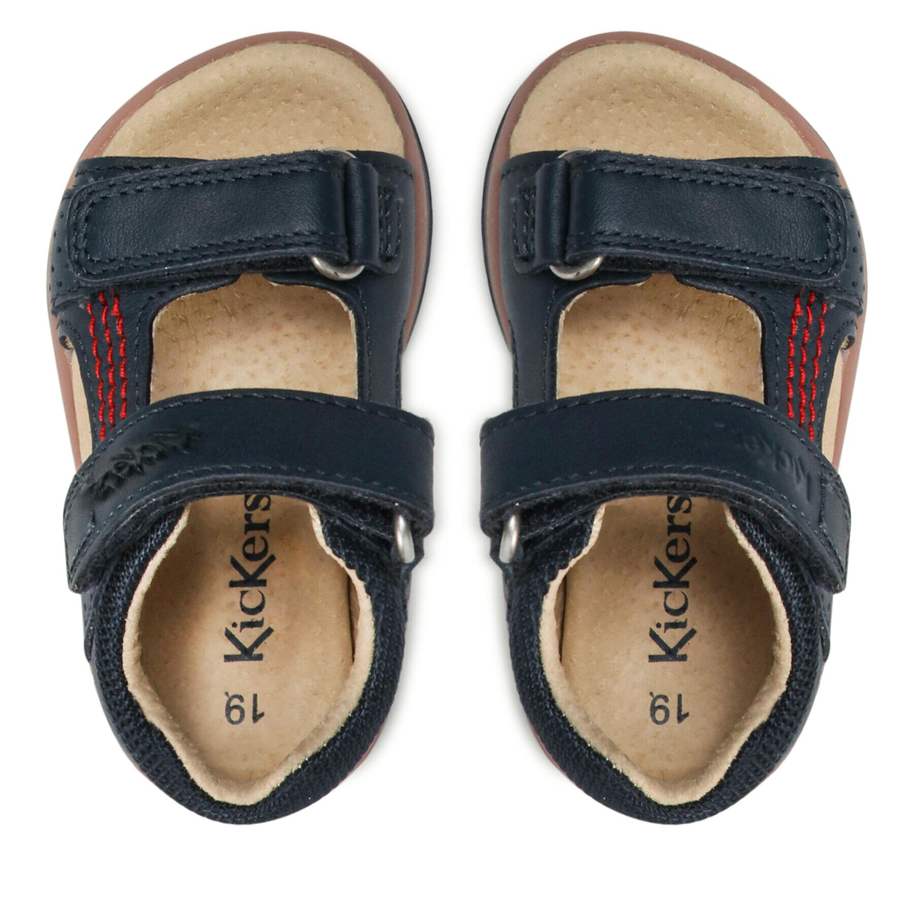 Kickers Сандали Plazabi 414744-10 M Тъмносин - Pepit.bg