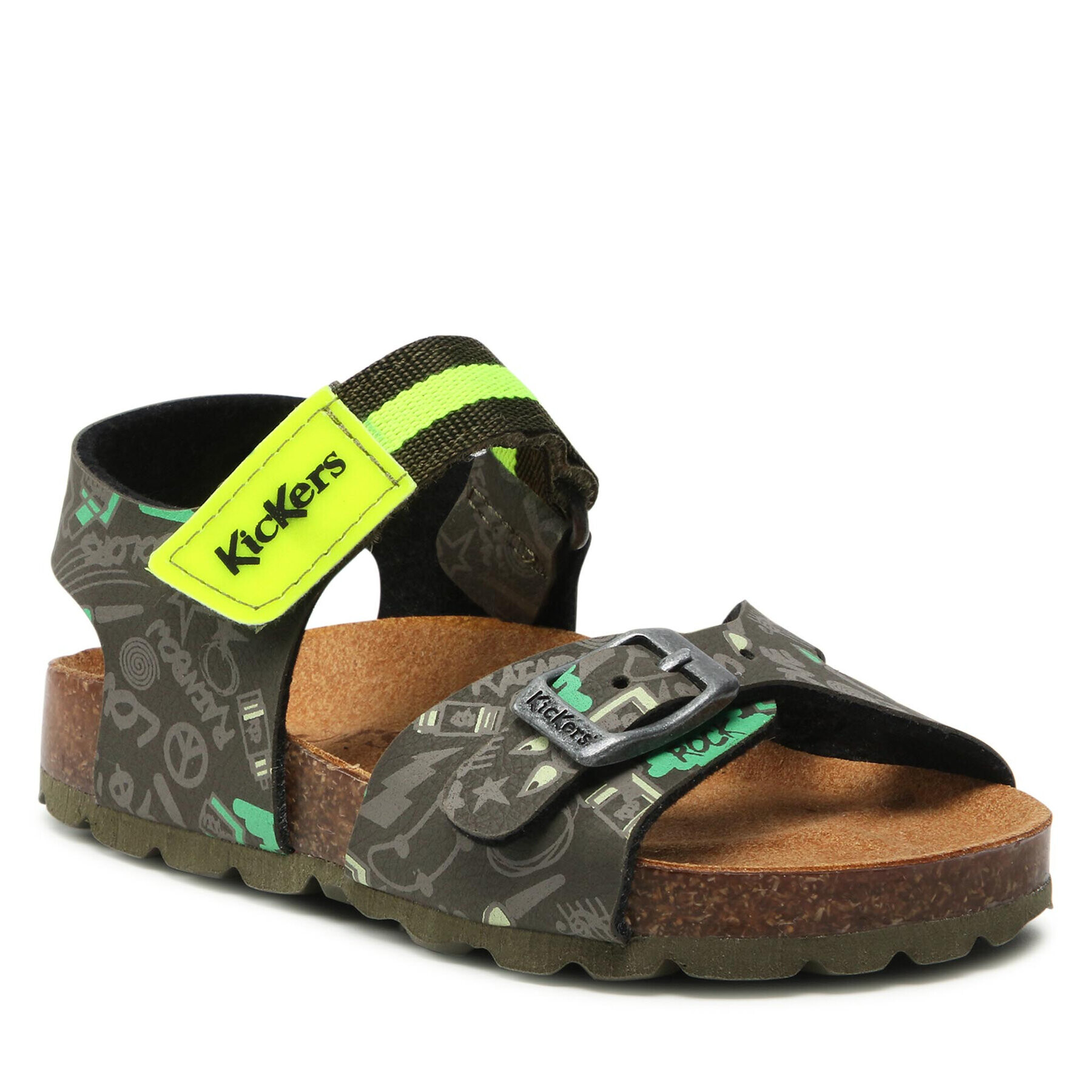 Kickers Сандали Sostreet 894910-30 M Зелен - Pepit.bg