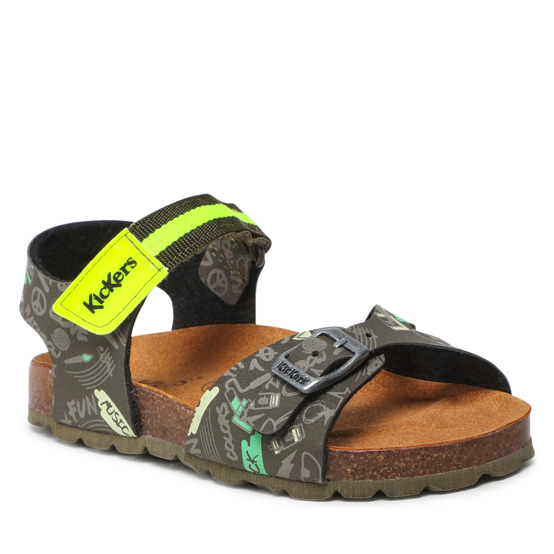 Kickers Сандали Sostreet 894910-30 S Зелен - Pepit.bg