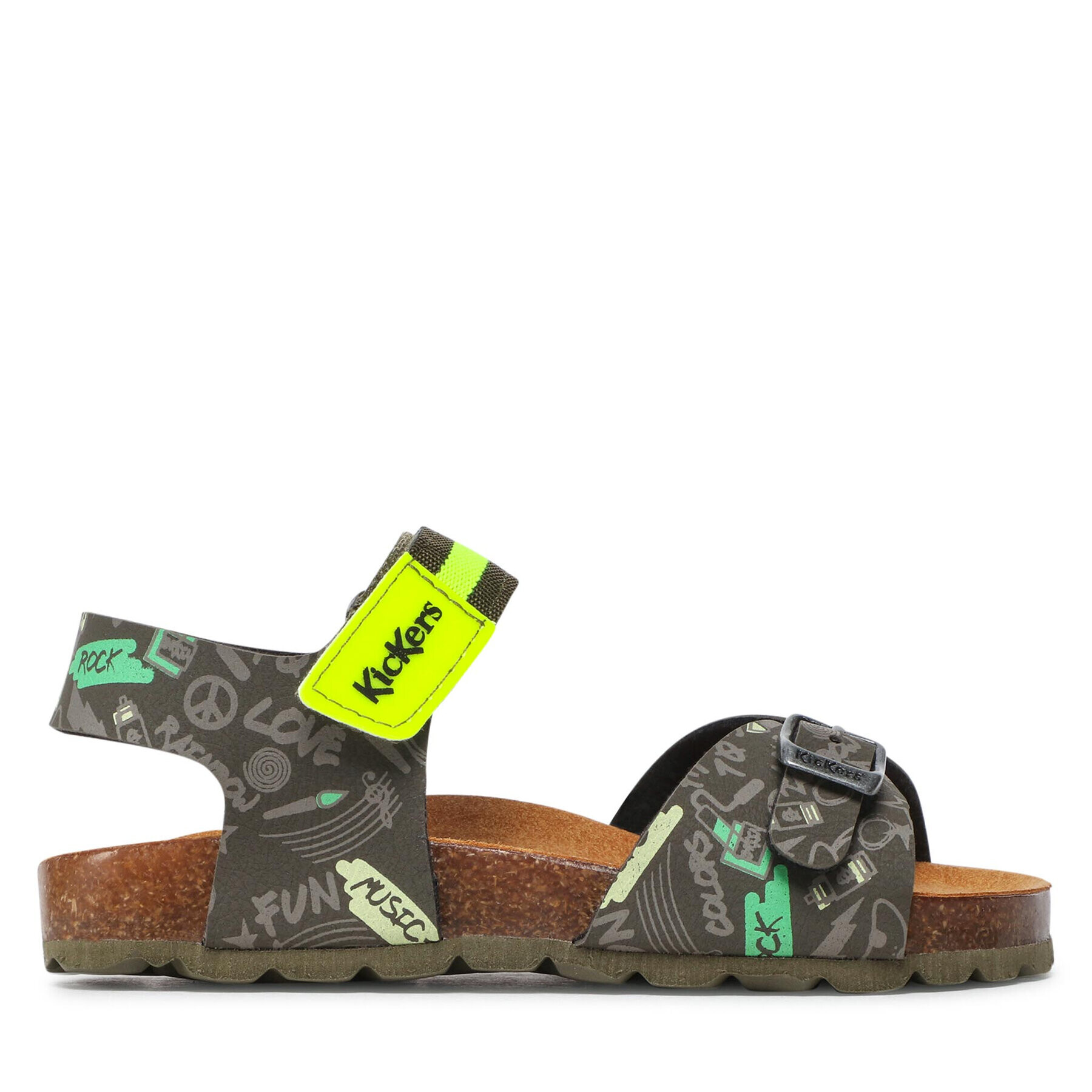 Kickers Сандали Sostreet 894910-30 S Зелен - Pepit.bg