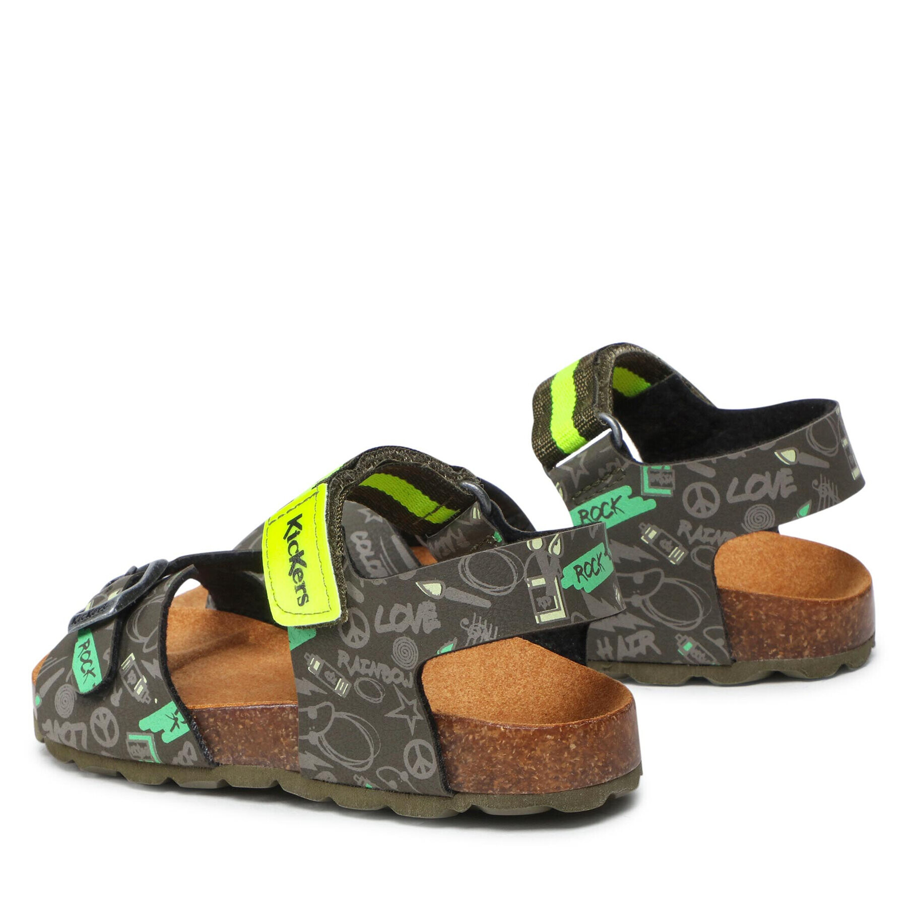 Kickers Сандали Sostreet 894910-30 S Зелен - Pepit.bg