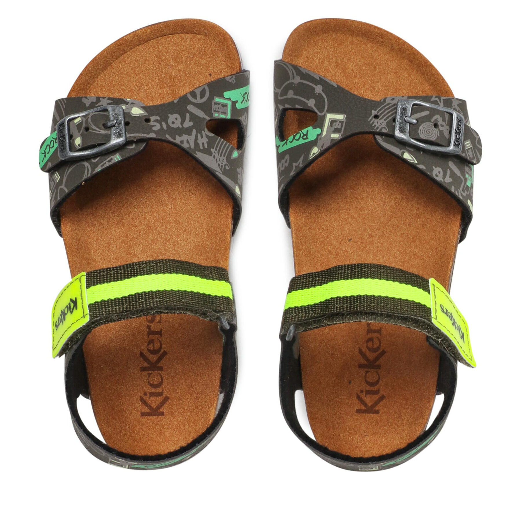 Kickers Сандали Sostreet 894910-30 S Зелен - Pepit.bg
