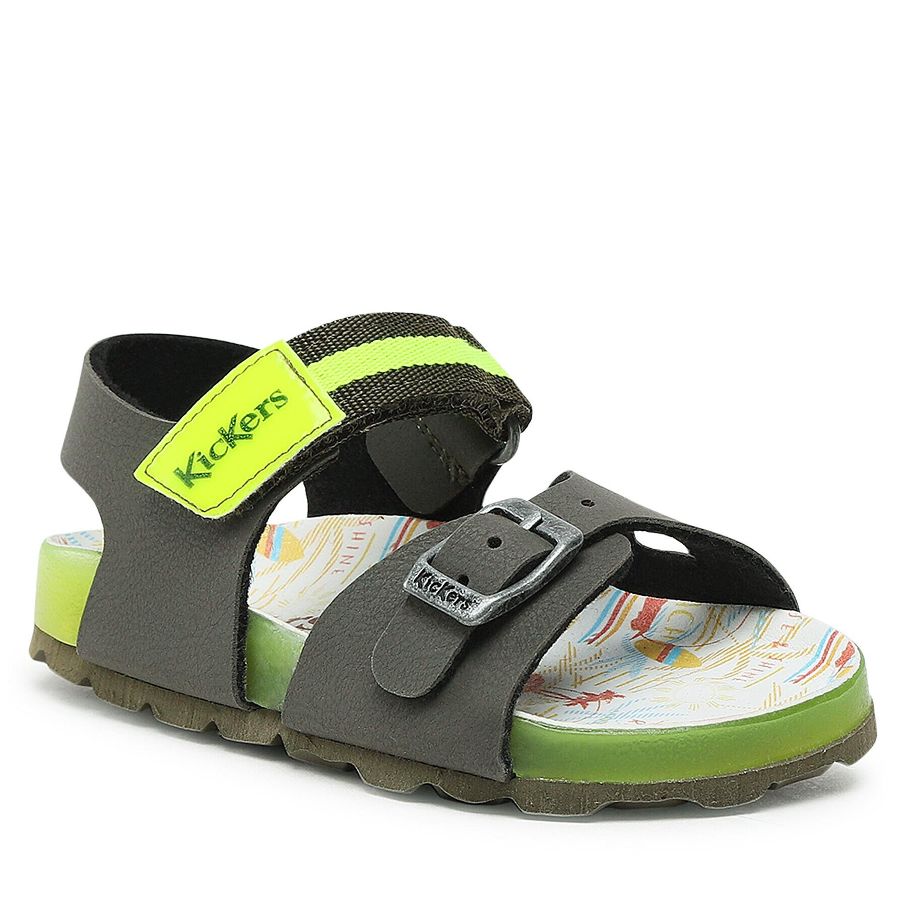 Kickers Сандали Sostreet 894911-30 M Каки - Pepit.bg