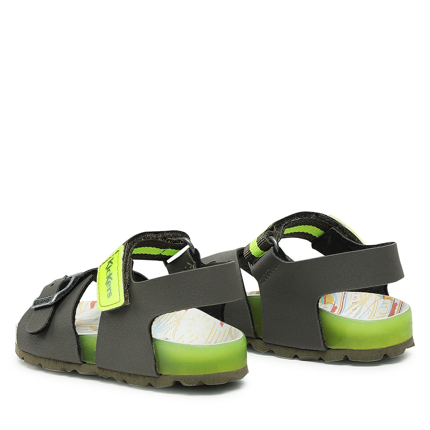 Kickers Сандали Sostreet 894911-30 M Каки - Pepit.bg
