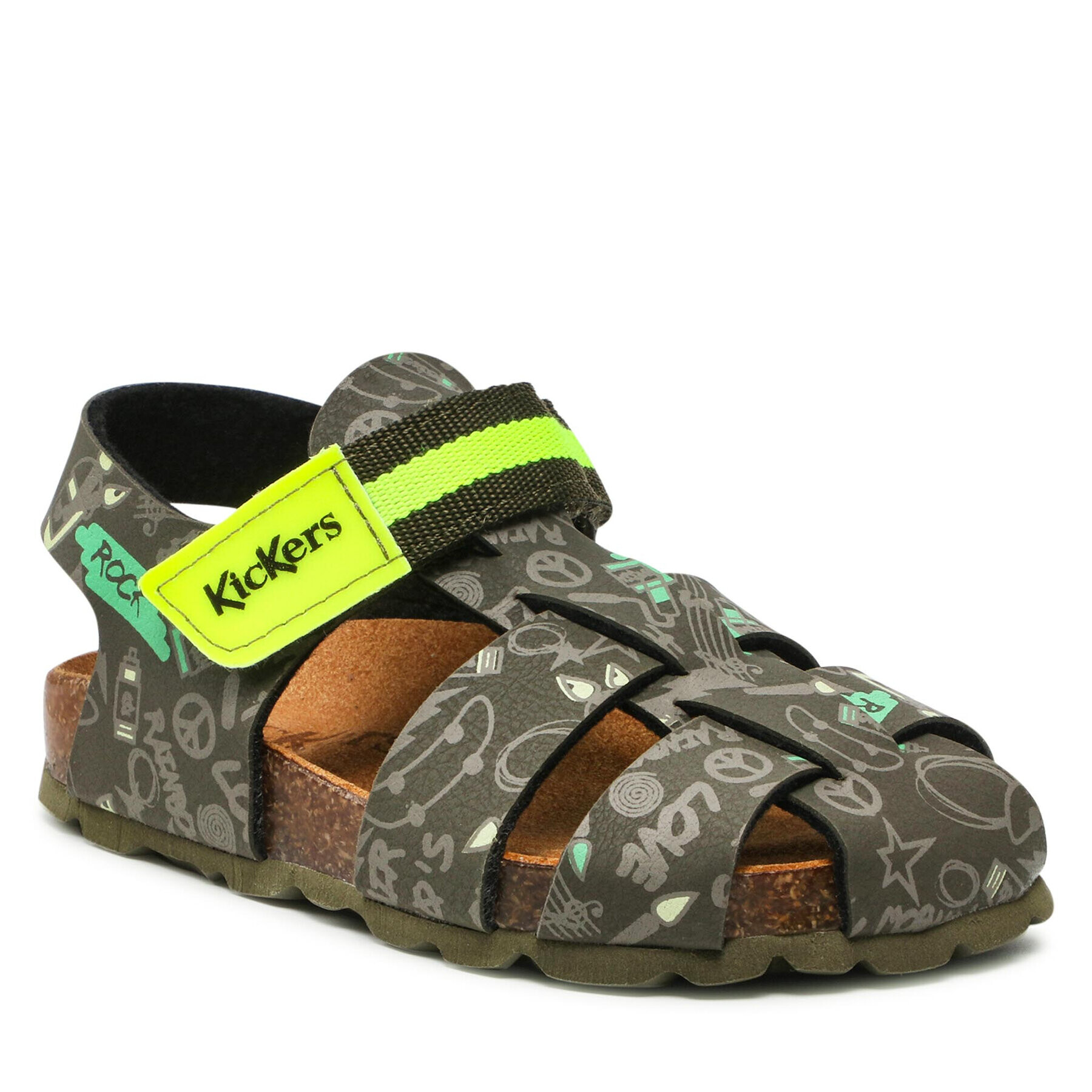 Kickers Сандали Sosummer 894900-30-201 M Зелен - Pepit.bg