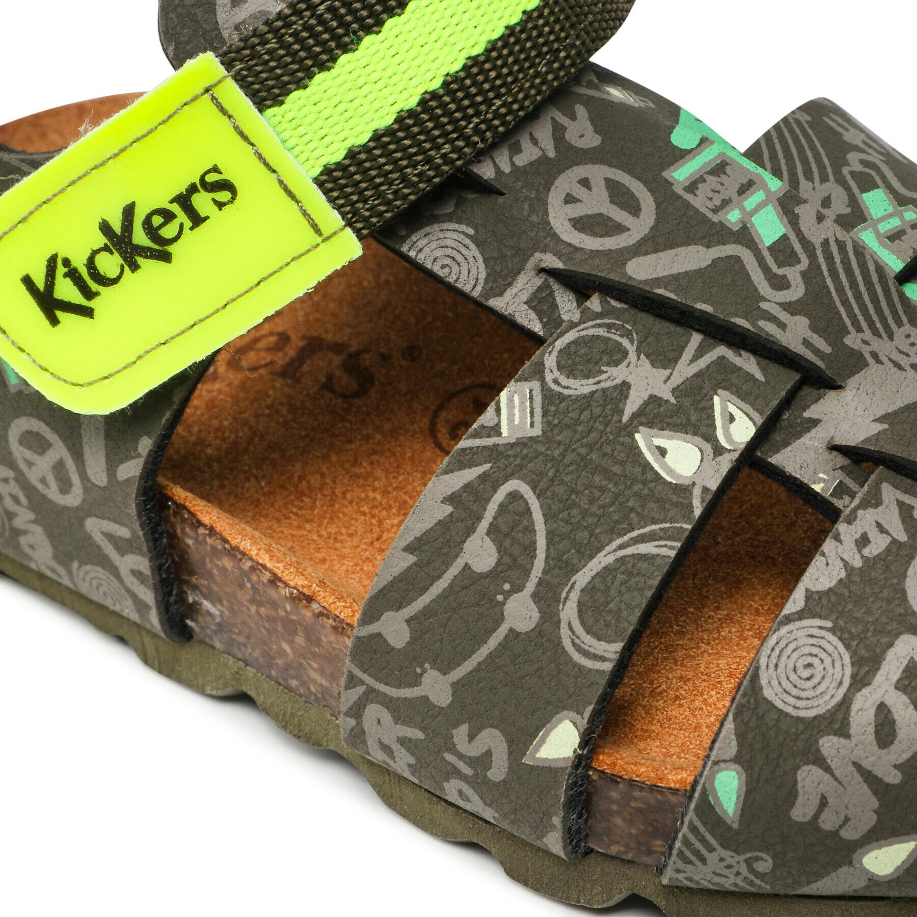 Kickers Сандали Sosummer 894900-30-201 M Зелен - Pepit.bg