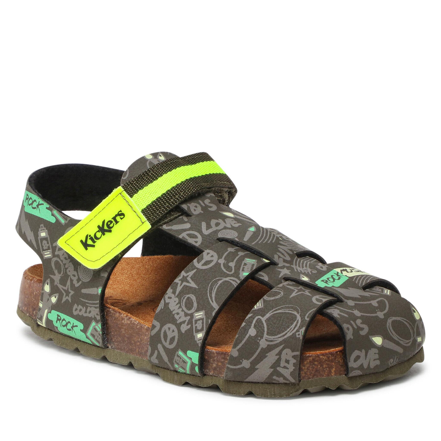 Kickers Сандали Sosummer 894900-30-201 S Зелен - Pepit.bg