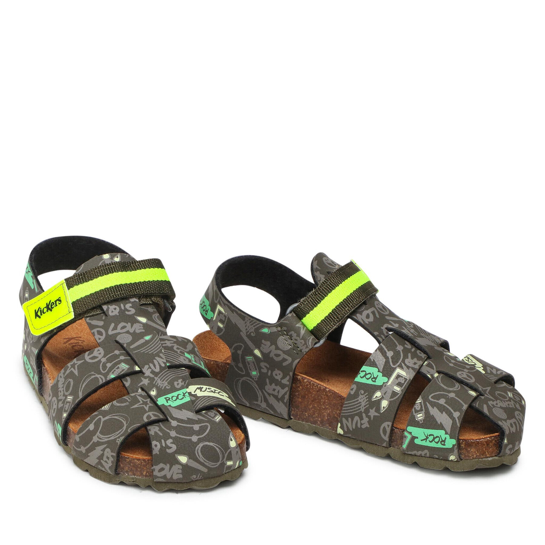 Kickers Сандали Sosummer 894900-30-201 S Зелен - Pepit.bg
