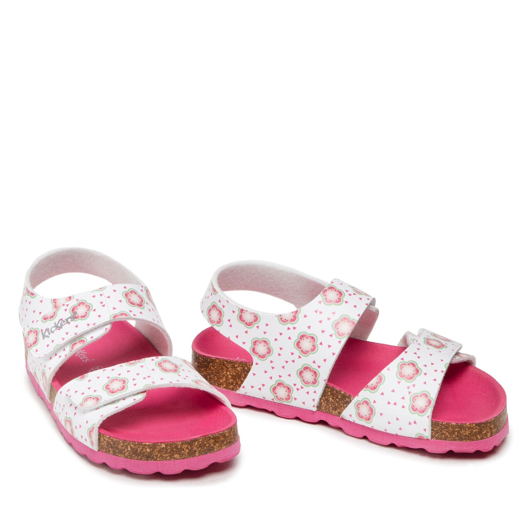 Kickers Сандали Summerkro 895450-30 Бял - Pepit.bg