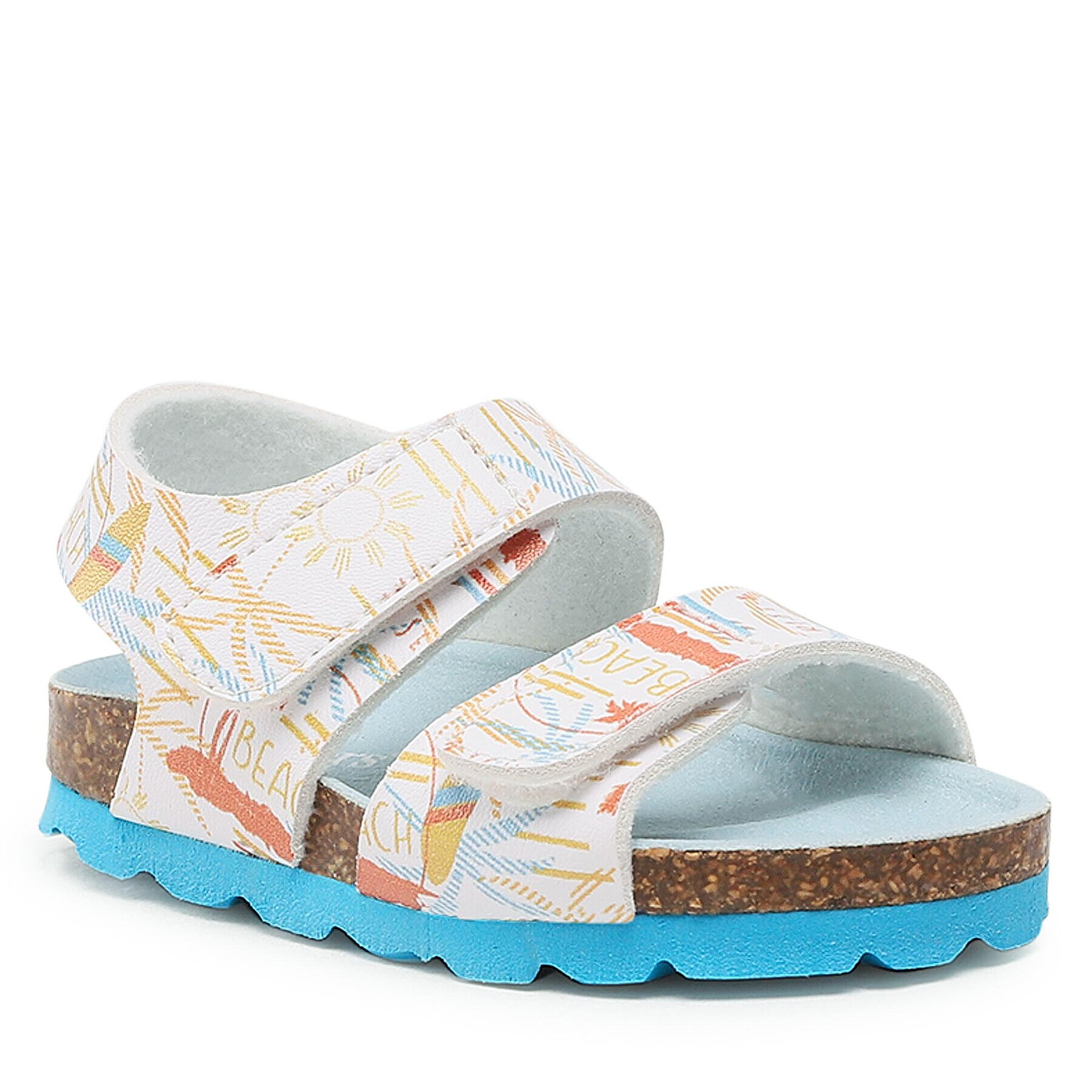 Kickers Сандали Summerkro 895454-10 Бял - Pepit.bg