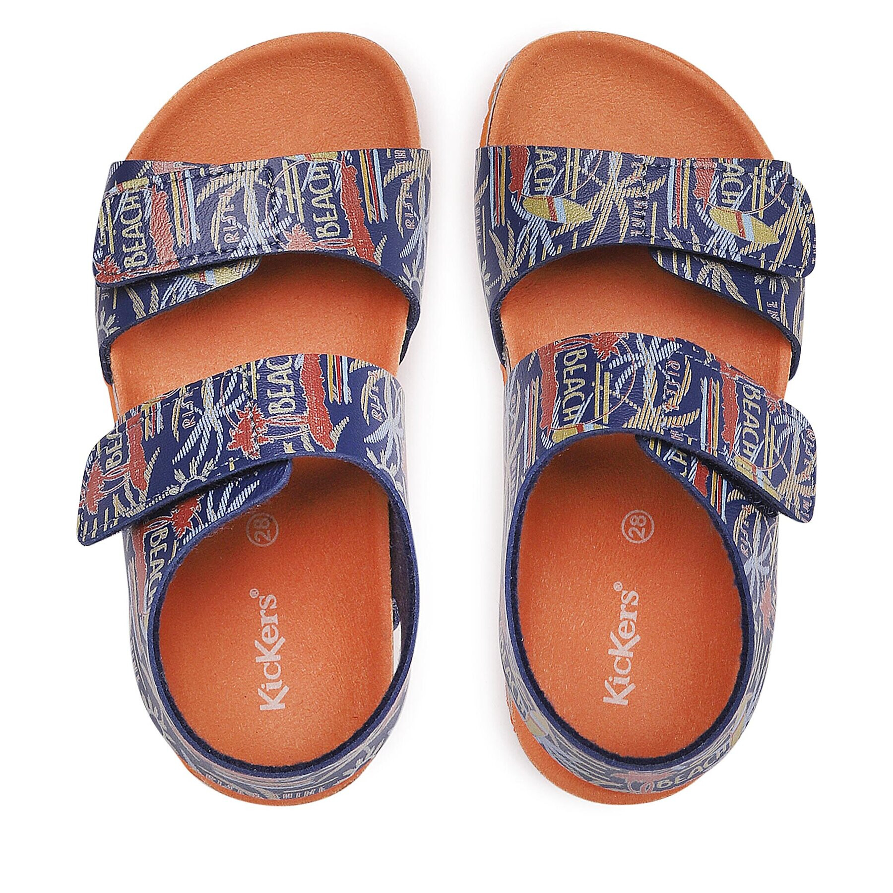 Kickers Сандали Summerkro 895454-30 M Тъмносин - Pepit.bg