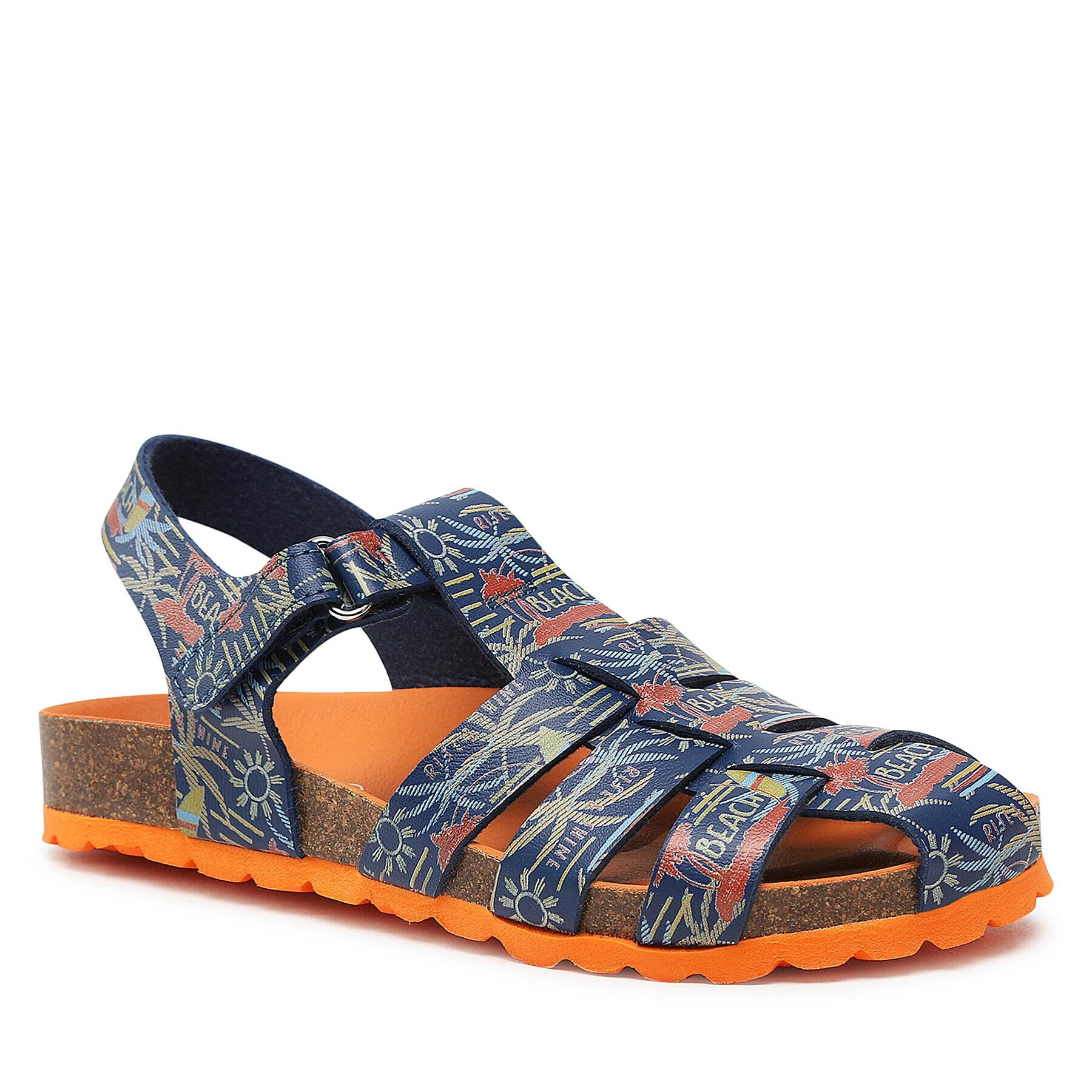 Kickers Сандали Summertan 860999-30 S Тъмносин - Pepit.bg