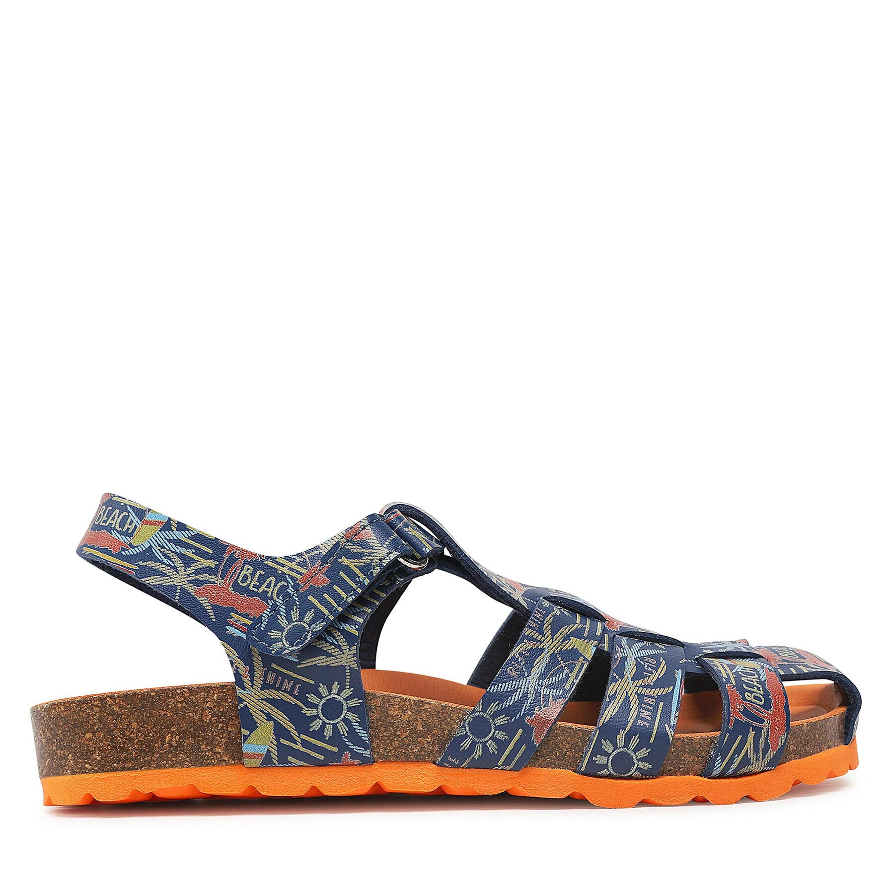 Kickers Сандали Summertan 860999-30 S Тъмносин - Pepit.bg