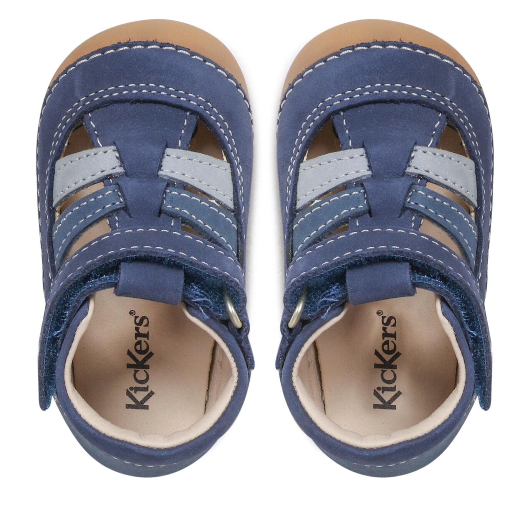 Kickers Сандали Sushy 611086-10 M Тъмносин - Pepit.bg