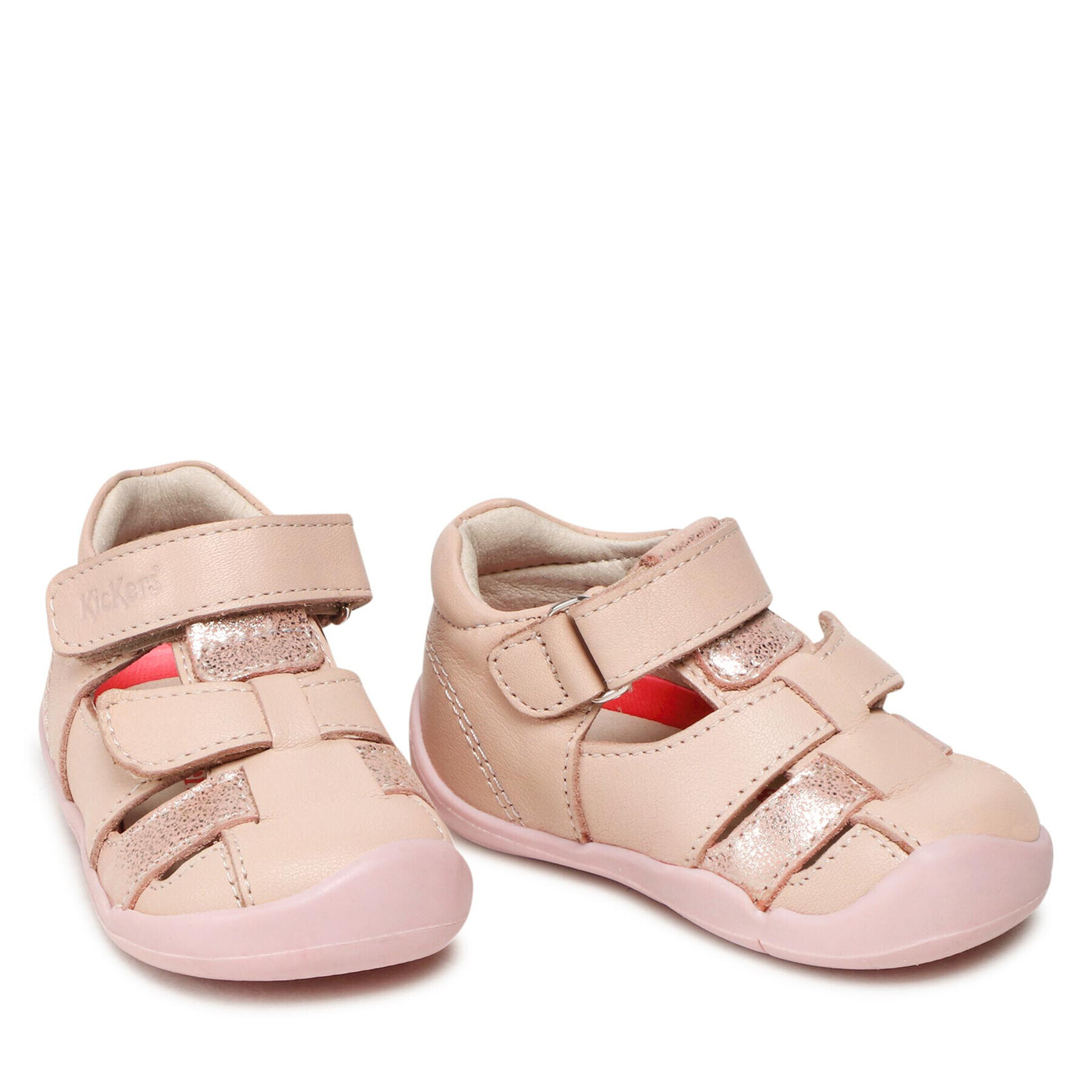 Kickers Сандали Wasabou 858393-10 Розов - Pepit.bg