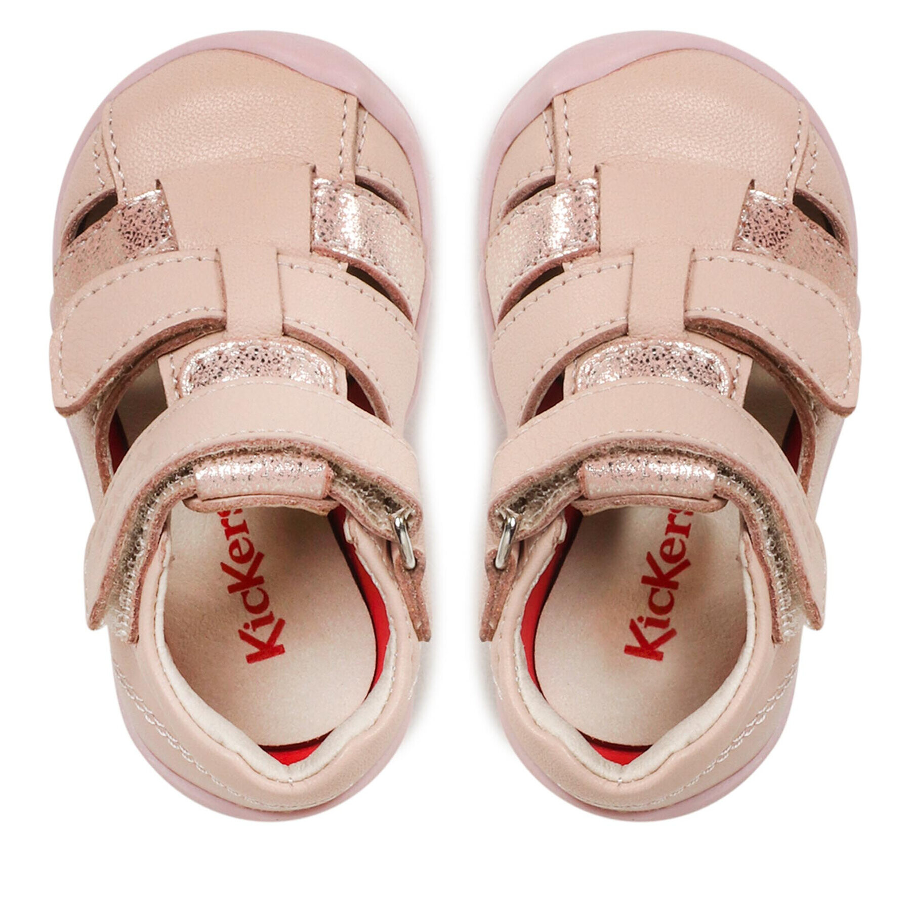Kickers Сандали Wasabou 858393-10 Розов - Pepit.bg
