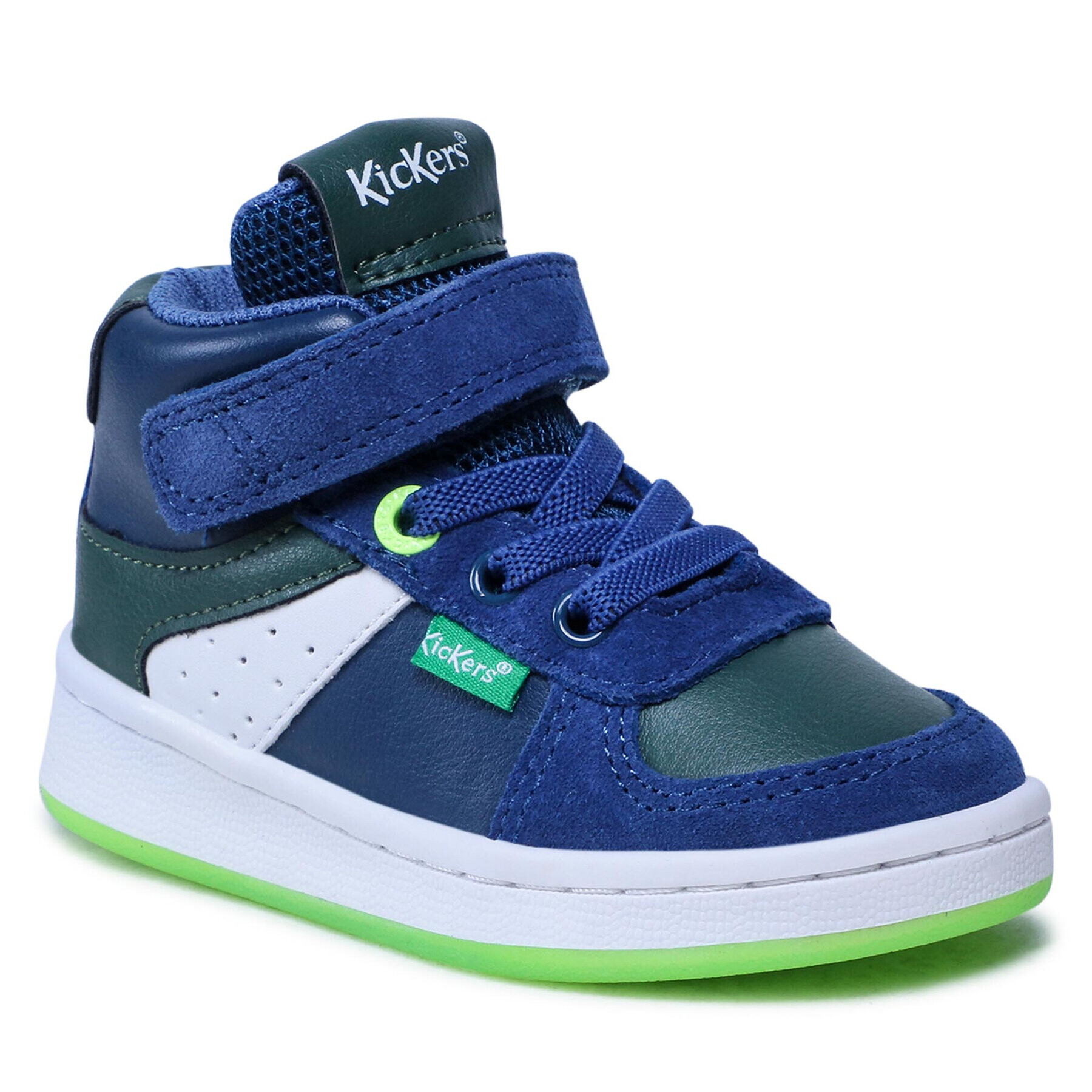 Kickers Сникърси Bilbon Bb Mid 664560-10 M Тъмносин - Pepit.bg