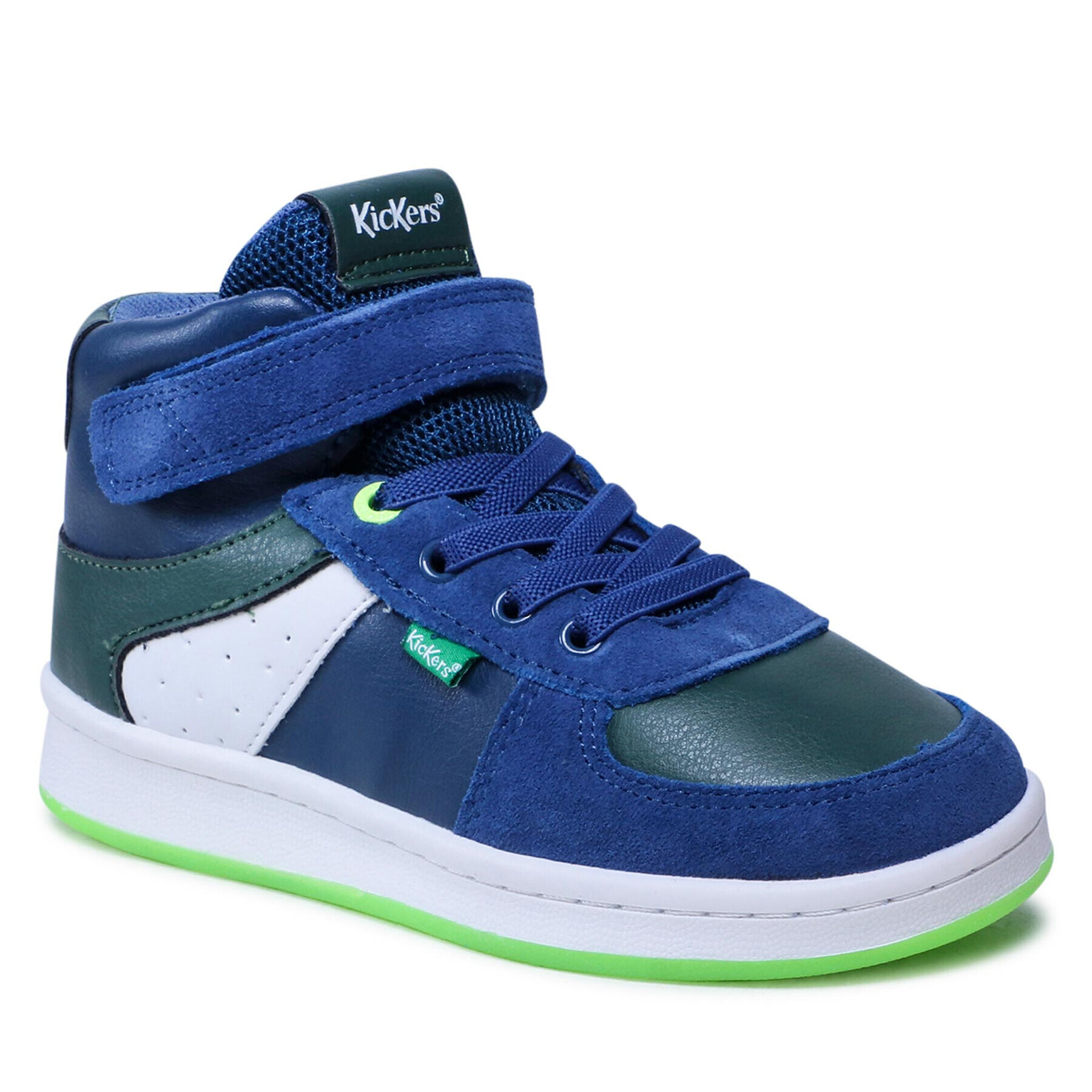 Kickers Сникърси Bilbon Bb Mid 664560-10 S Син - Pepit.bg