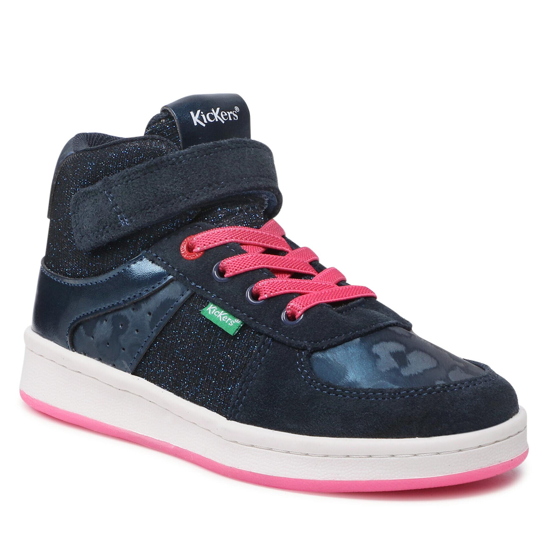 Kickers Сникърси Bilbon Bb Mid 664562-10 S Тъмносин - Pepit.bg
