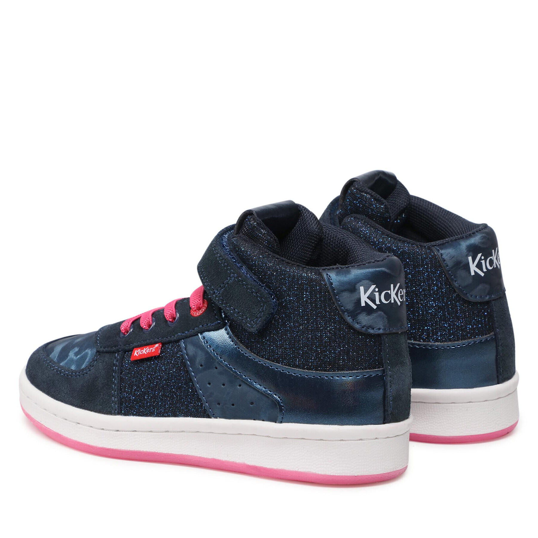 Kickers Сникърси Bilbon Bb Mid 664562-10 S Тъмносин - Pepit.bg