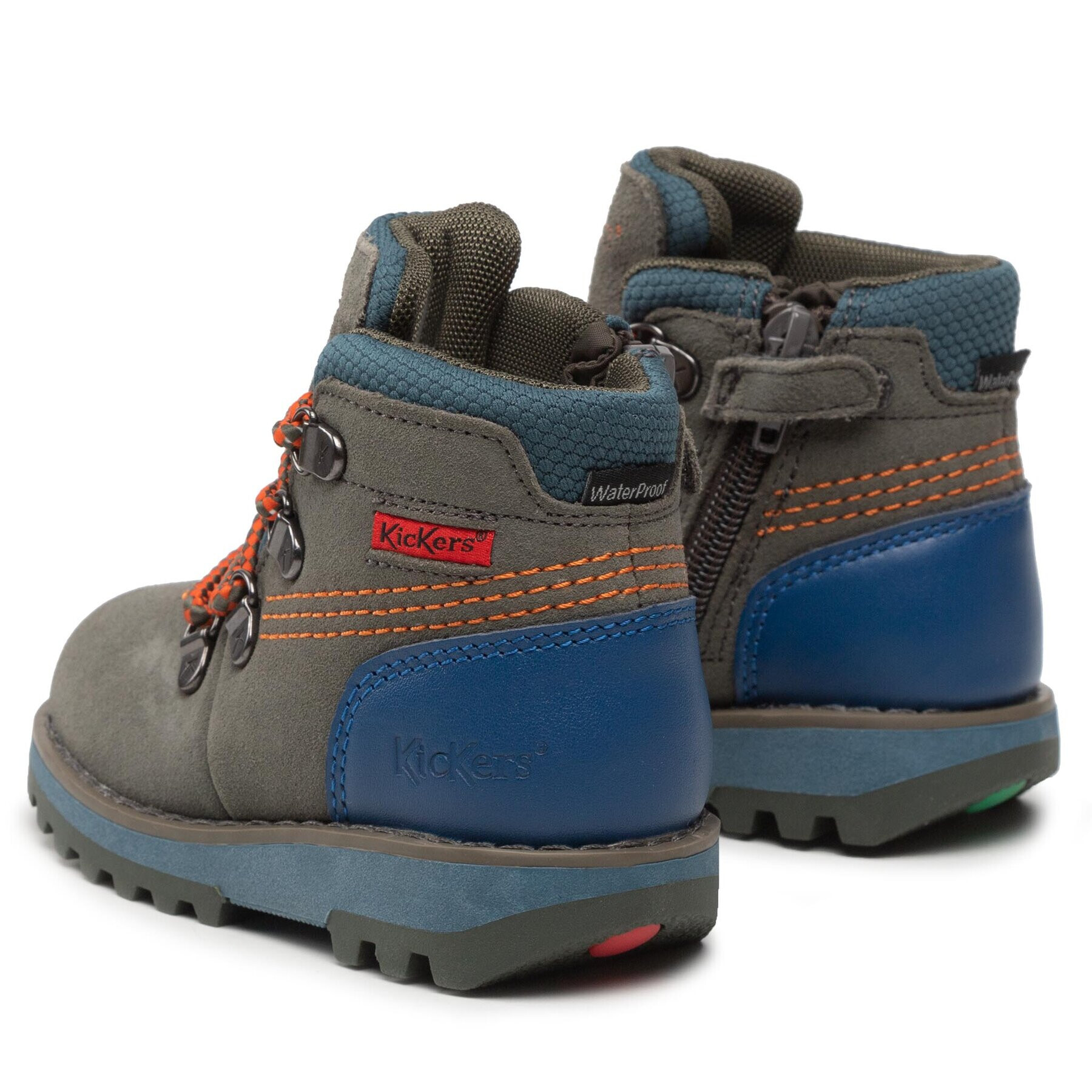 Kickers Сникърси KickNature 878760-10-20 M Зелен - Pepit.bg