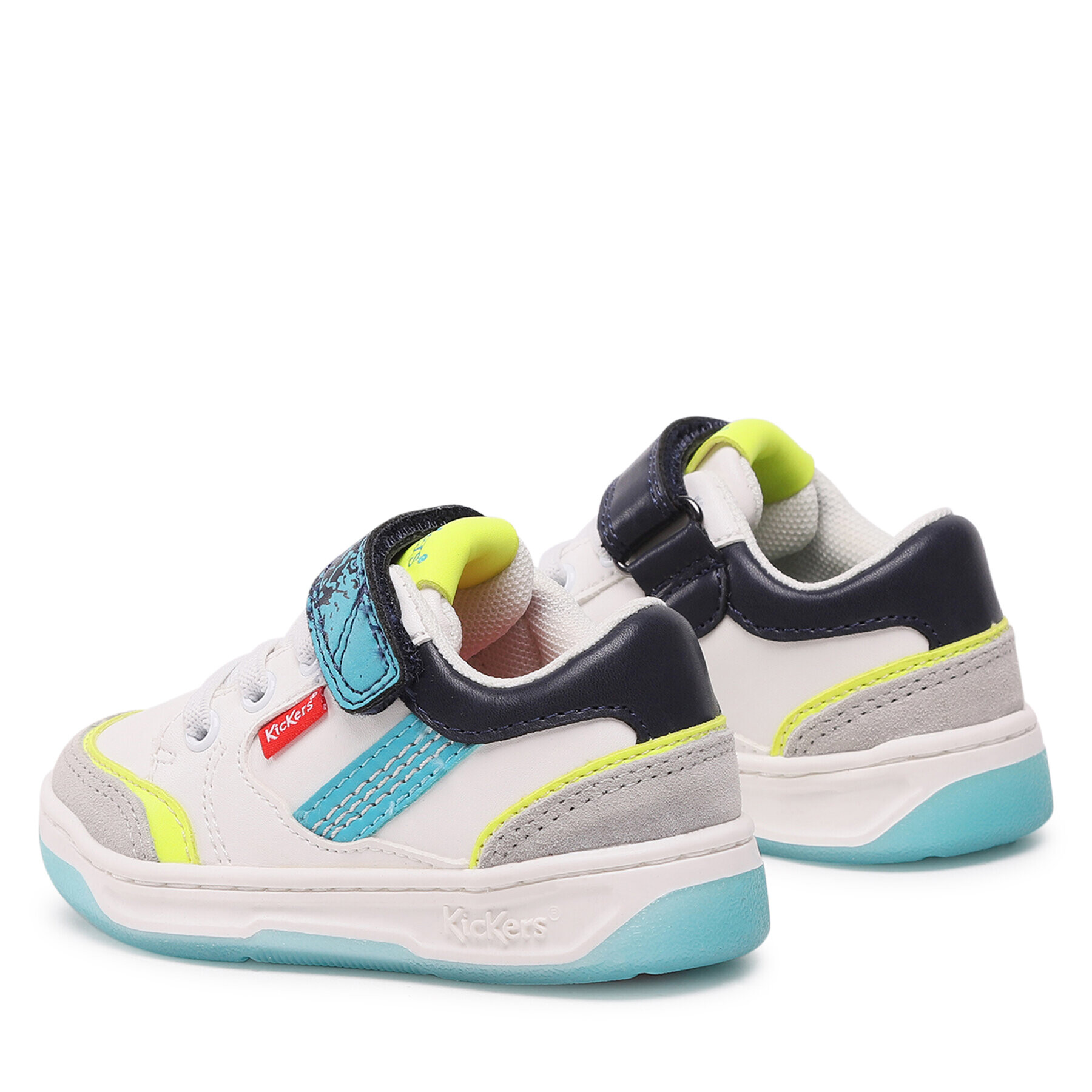 Kickers Сникърси Kouic KI-928540-30 M Бял - Pepit.bg