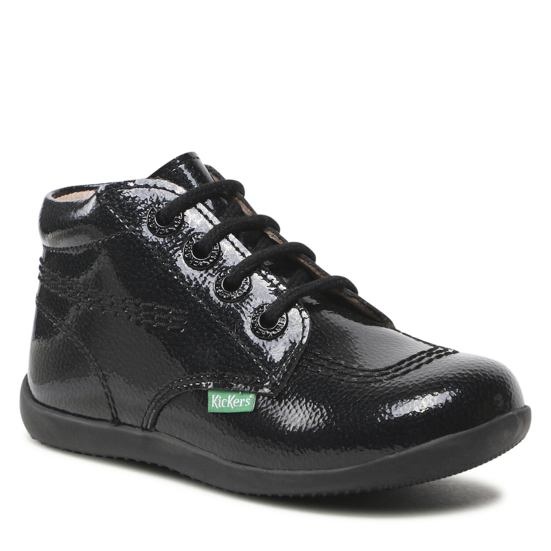 Kickers Зимни обувки Billista Zip 742760-10 S Черен - Pepit.bg