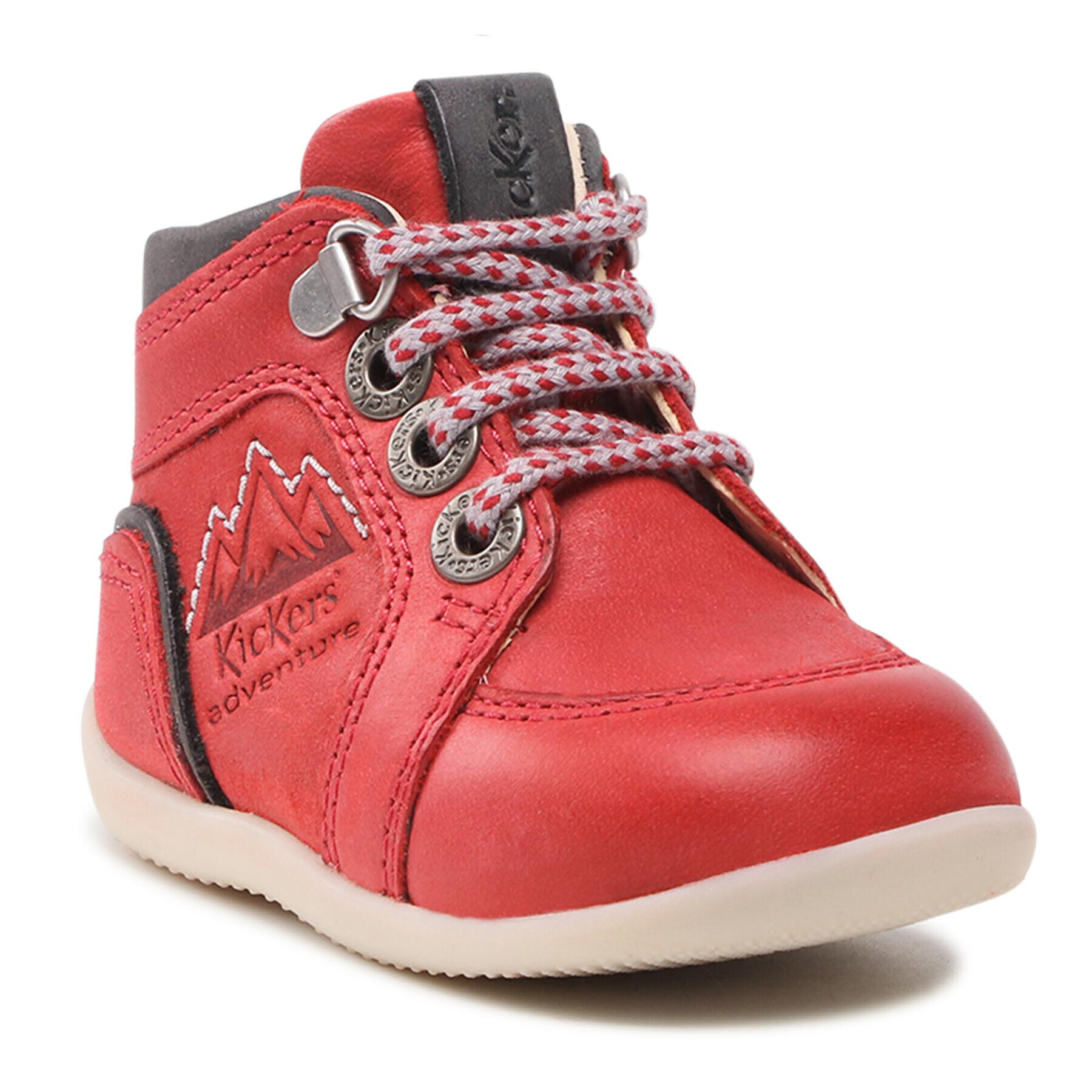 Kickers Зимни обувки Bins Mountain 878601-10 M Червен - Pepit.bg