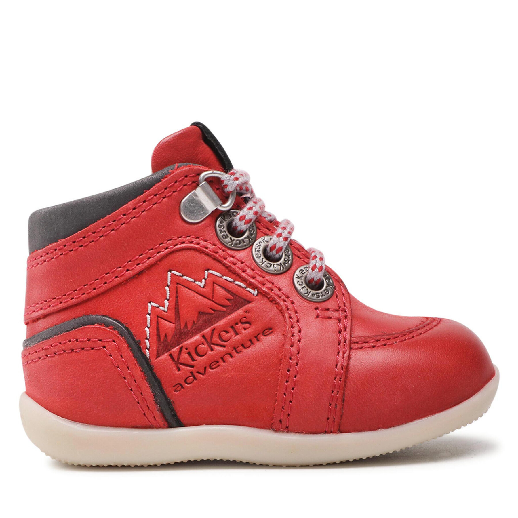 Kickers Зимни обувки Bins Mountain 878601-10 M Червен - Pepit.bg