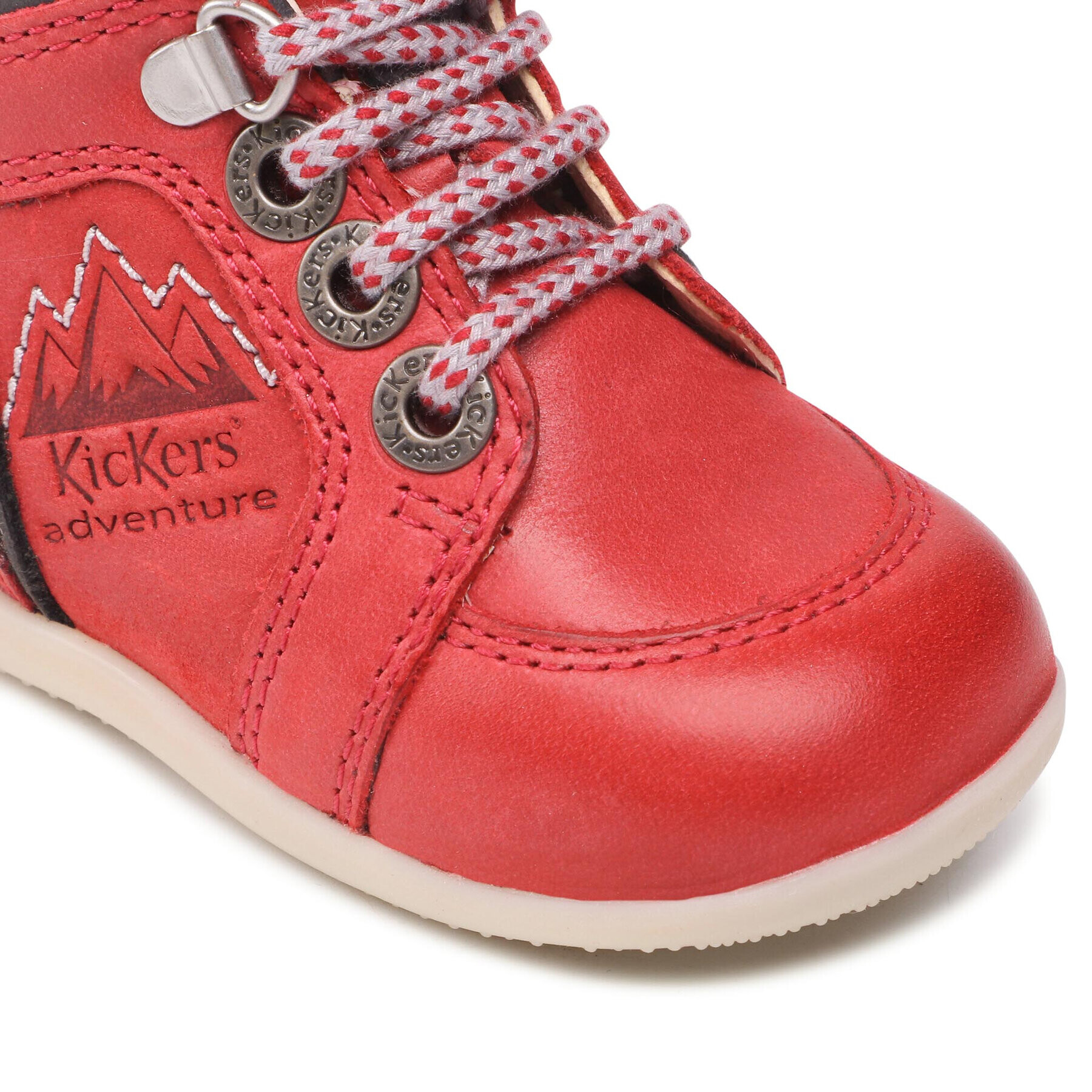 Kickers Зимни обувки Bins Mountain 878601-10 M Червен - Pepit.bg