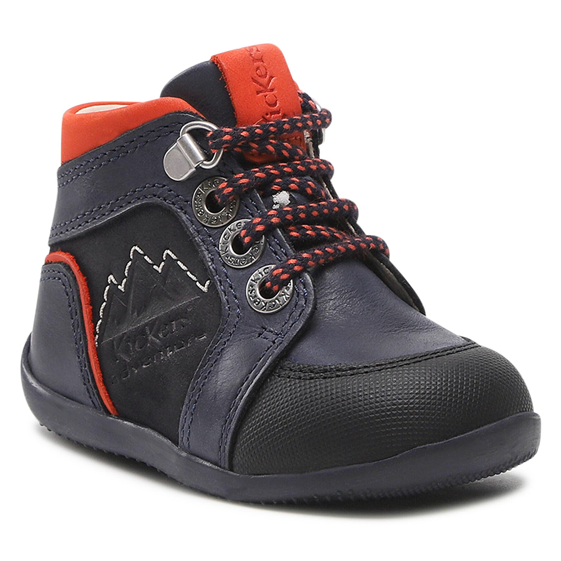 Kickers Зимни обувки Bins Mountain 878602-10 M Тъмносин - Pepit.bg