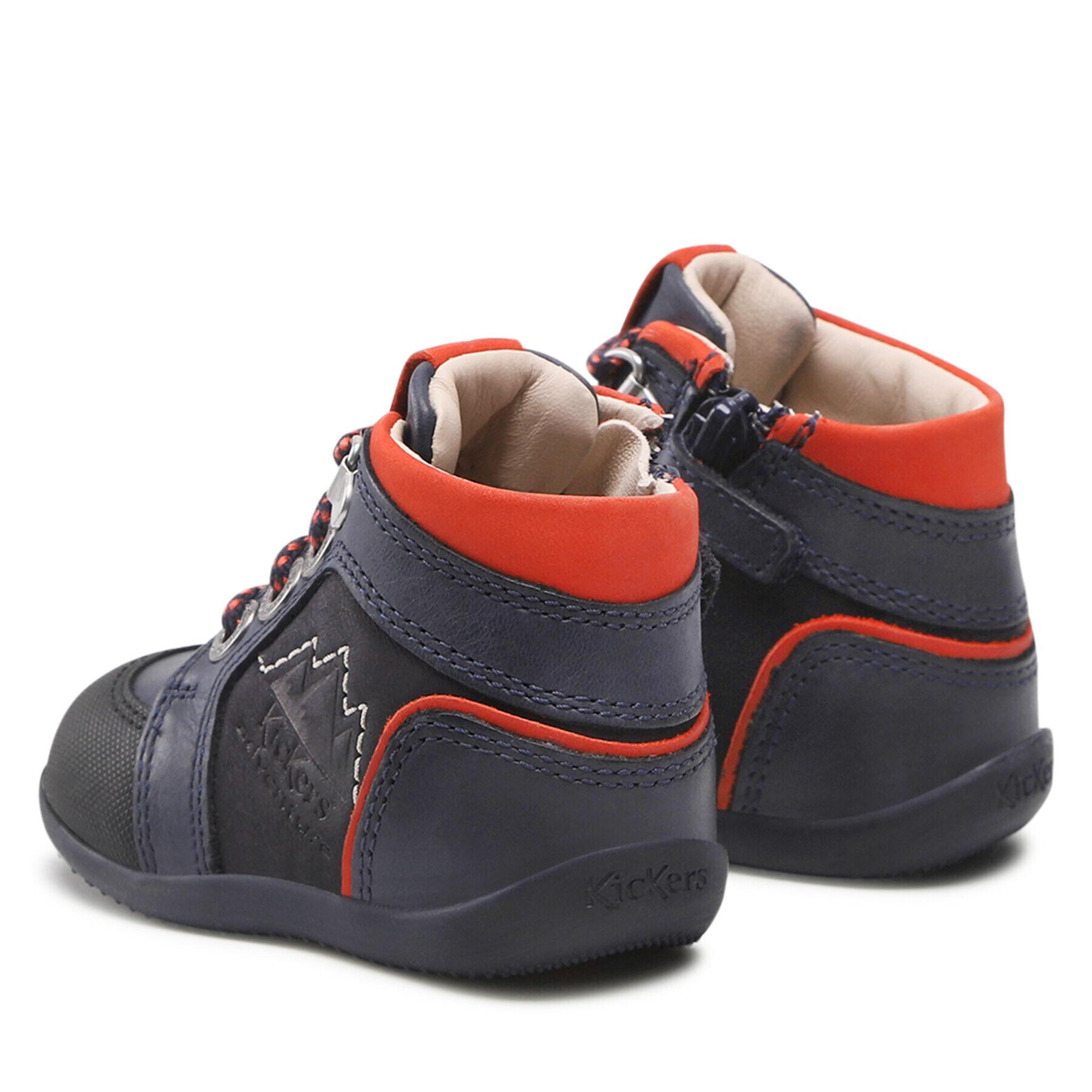 Kickers Зимни обувки Bins Mountain 878602-10 M Тъмносин - Pepit.bg