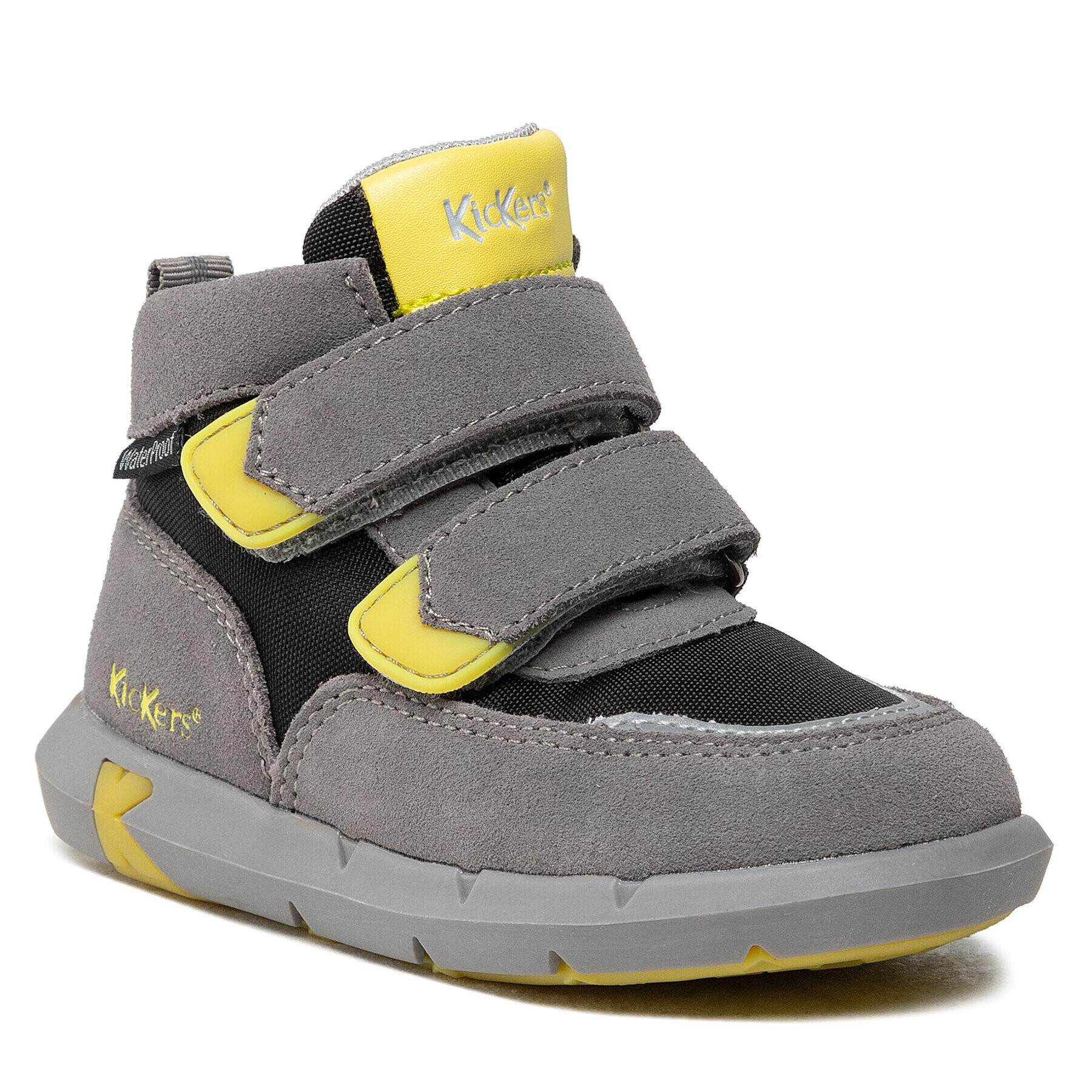 Kickers Зимни обувки Junibo 878780-10 M Сив - Pepit.bg