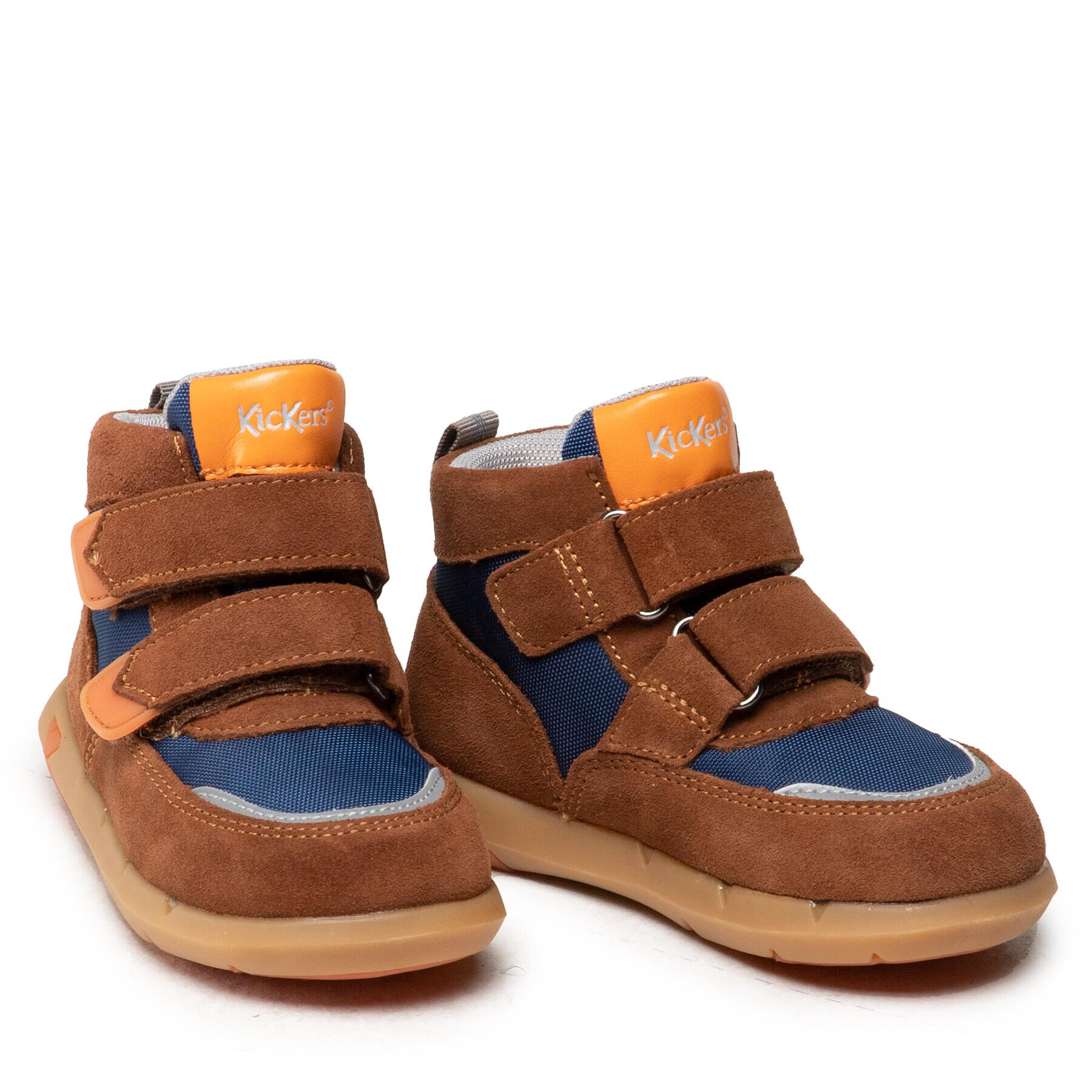 Kickers Зимни обувки Junibo 878780-10 M Тъмносин - Pepit.bg